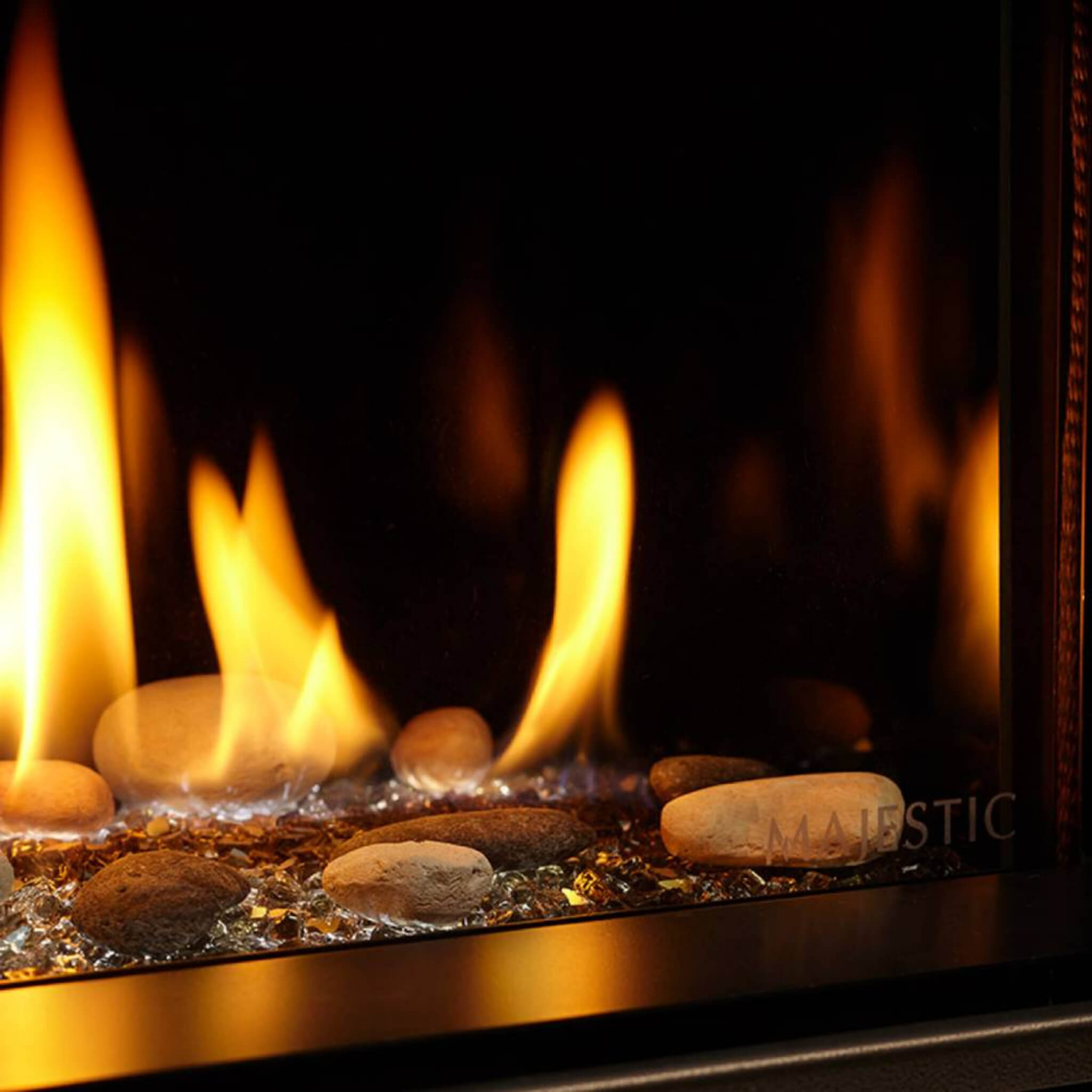 Majestic Echelon II 60" Linear Direct Vent Fireplace [ECHEL60IN-C] (SAK57214)