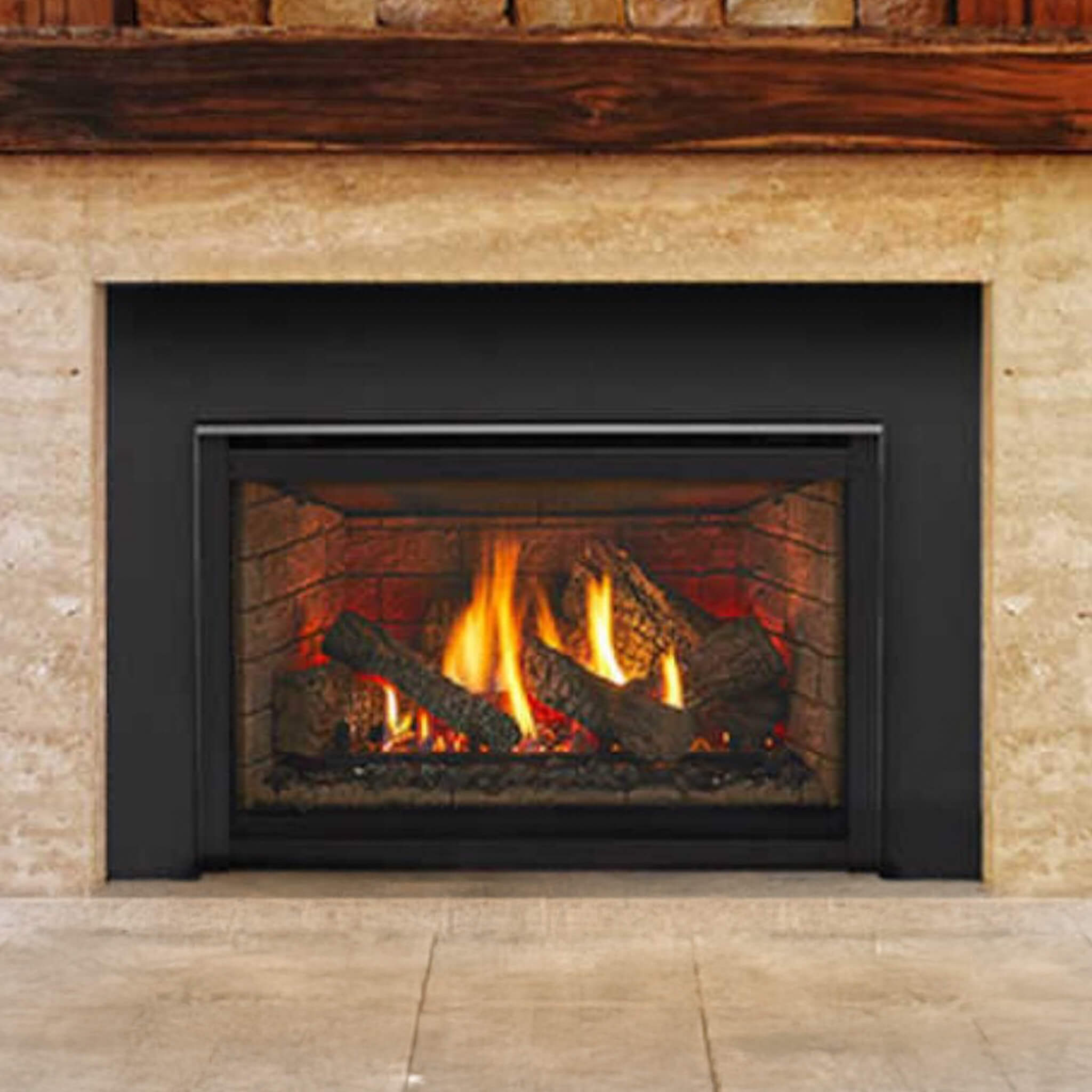 Majestic Meridian 36" Platinum Natural Gas Fireplace [MER36PN] (SAK43751)