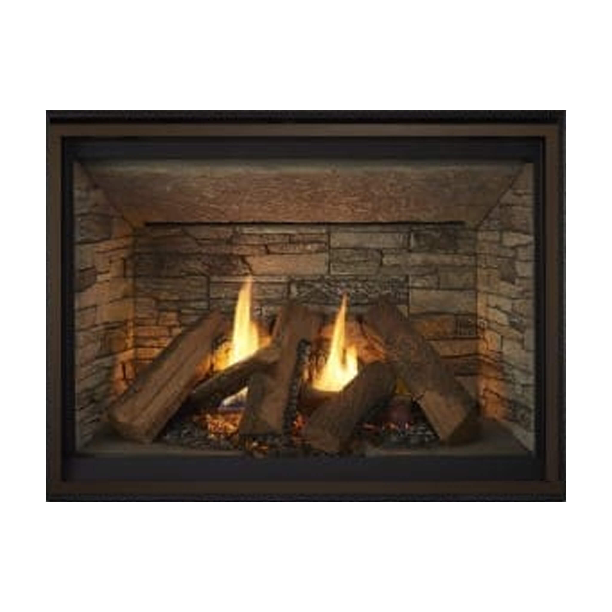Majestic Meridian 42" Platinum Natural Gas Fireplace [MER42PN] (SAK51823)