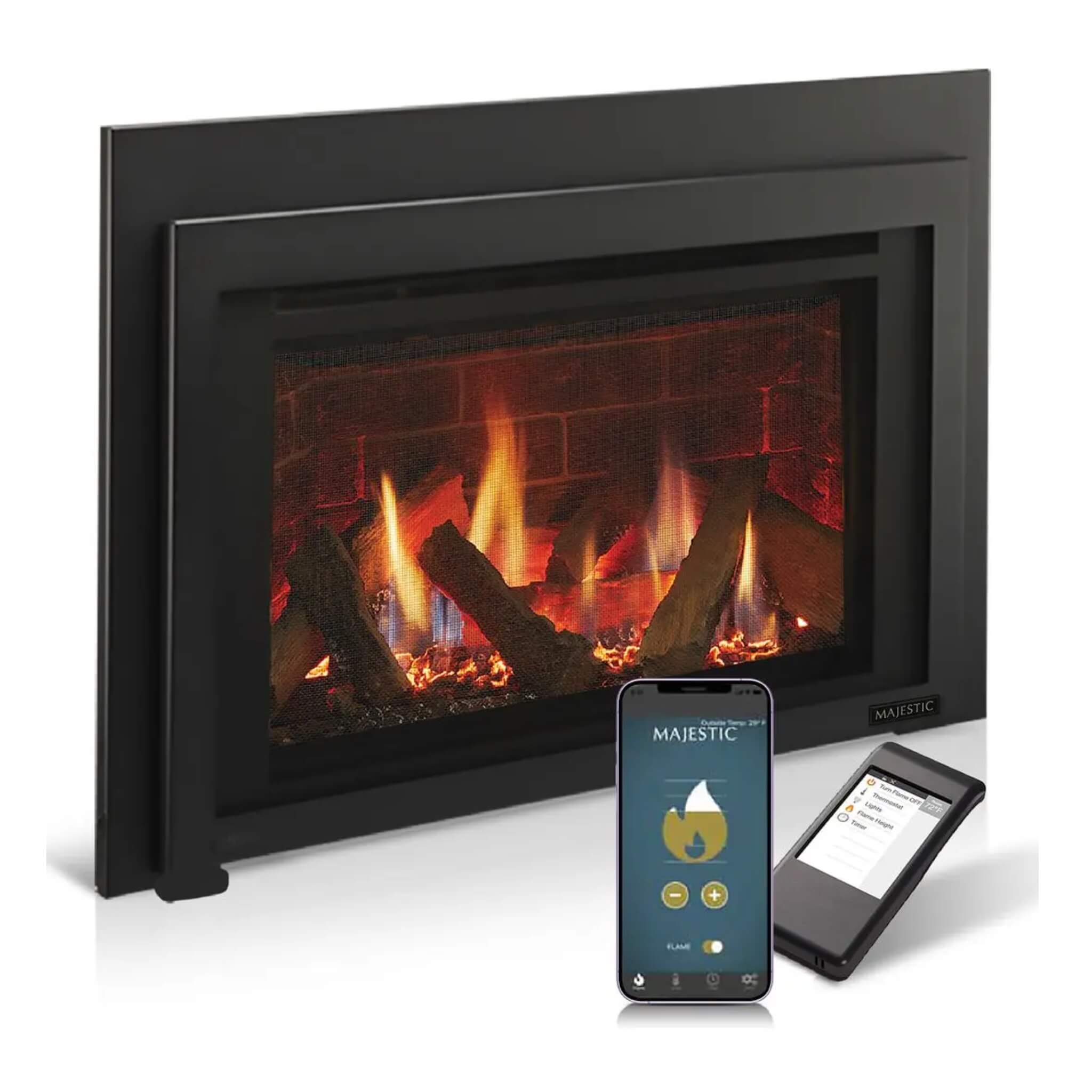 Majestic Ruby 30" Direct Vent Natural Gas Insert With Intellifire Touch Ignition [RUBY30IN] (SAK52891)