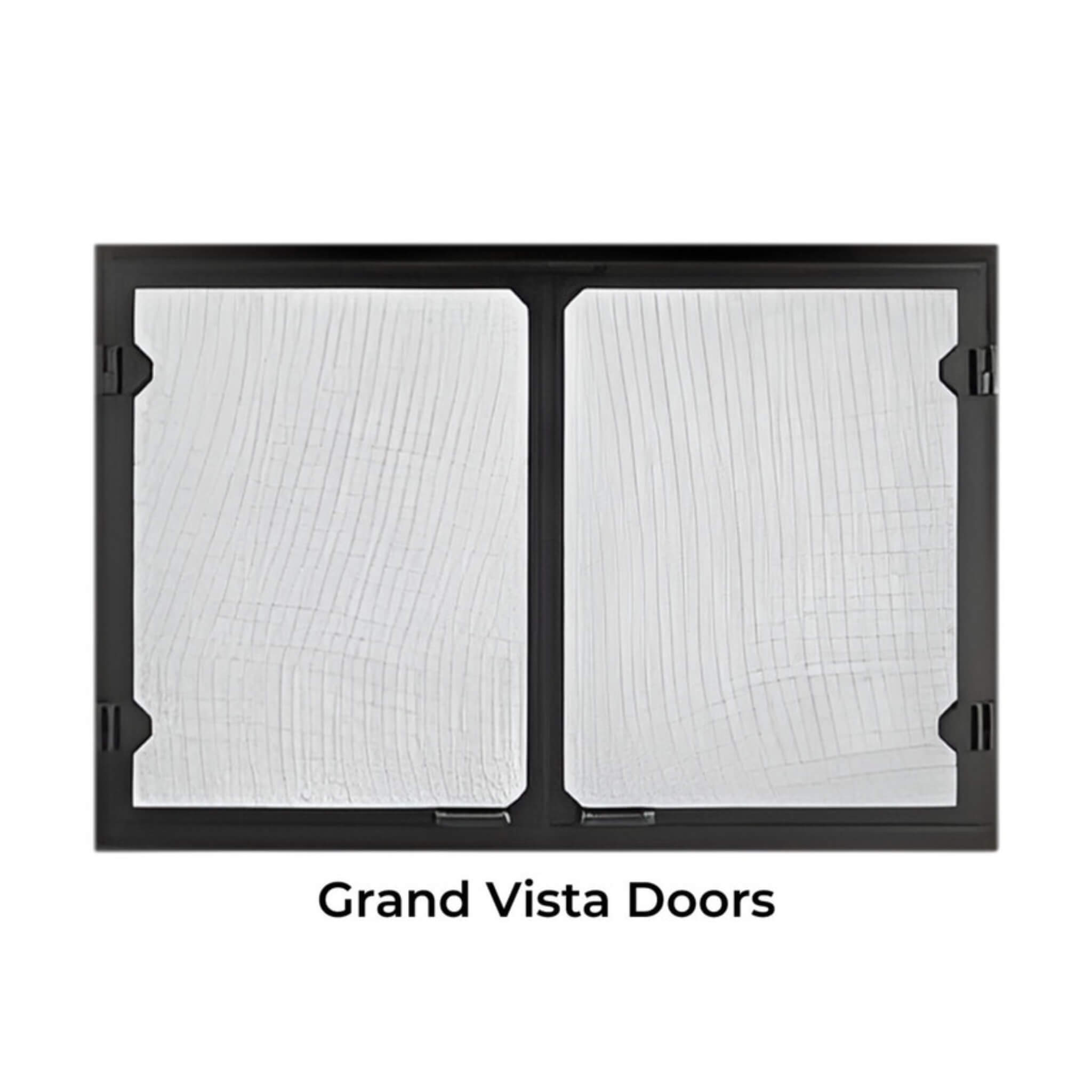 Majestic Sovereign 36" Black Wood Burning Fireplace [SA36R/C] (SAK61347)