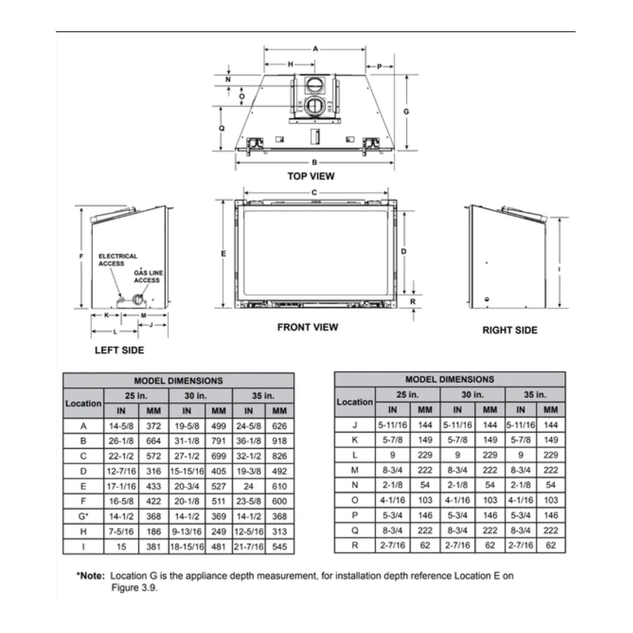 Majestic Trilliant 30" Direct Vent Gas Fireplace Insert [TRILLIANT30IN] (SAK51984)
