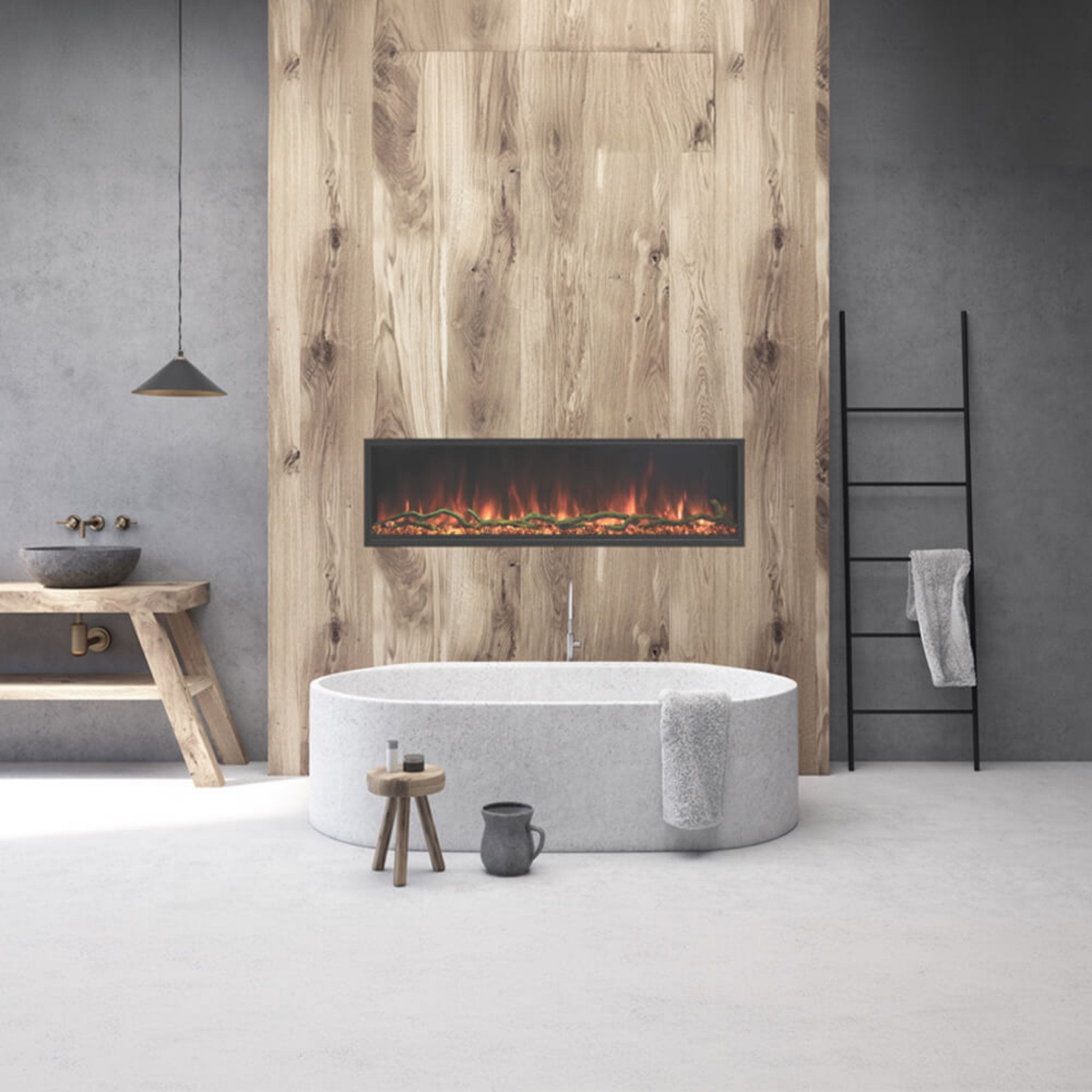 Modern Flames Landscape Pro Slim 56" Built-In Linear Electric Fireplace [LPS-5614V2] (SAK54711)