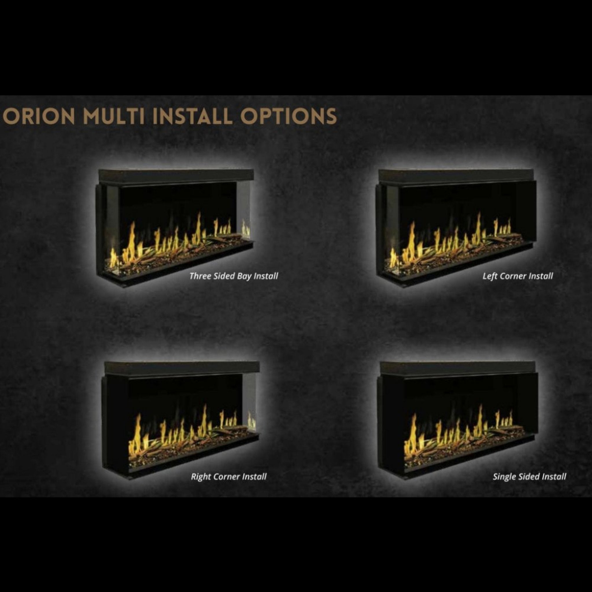 Modern Flames Orion Multi 60" Heliovision Built-In Electric Fireplace [OR60-MULTI] (SAK73095)