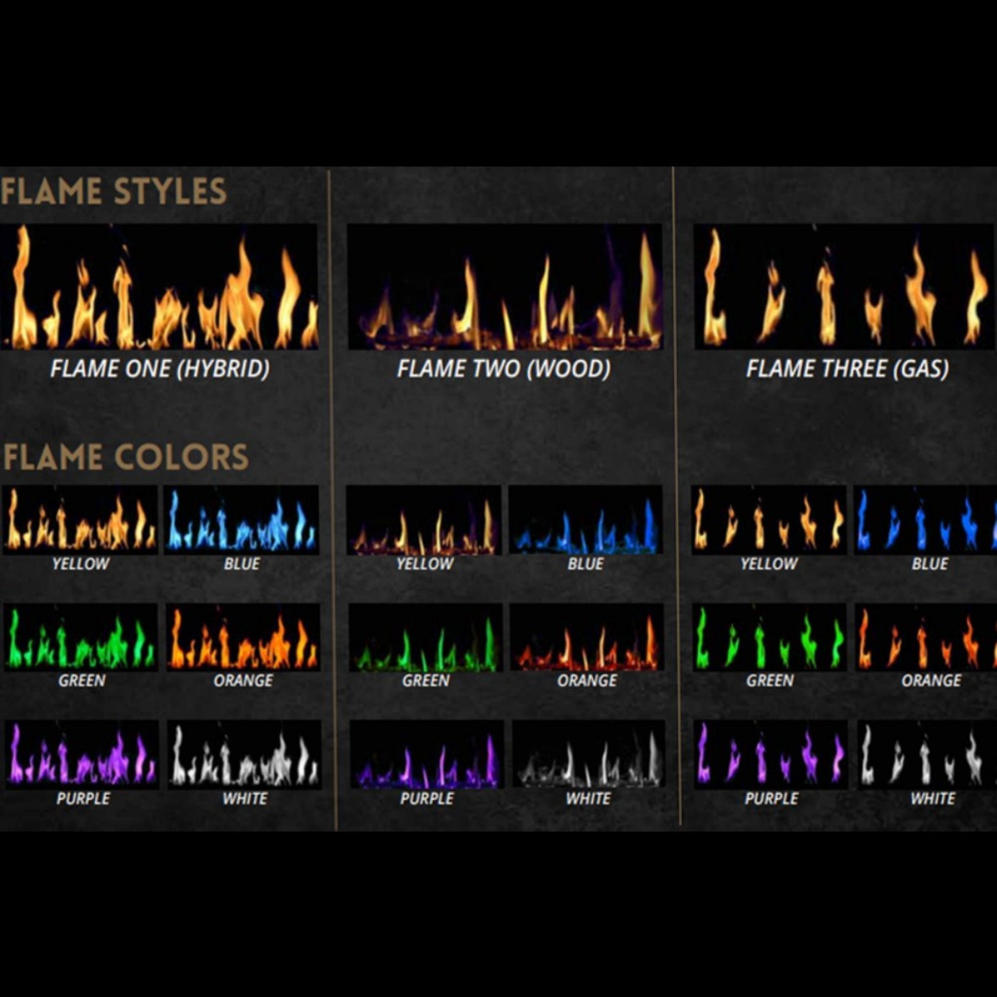 Modern Flames Orion Slim 52" Heliovision Wall Mount Electric Fireplace [OR52-SLIM] (SAK38517)