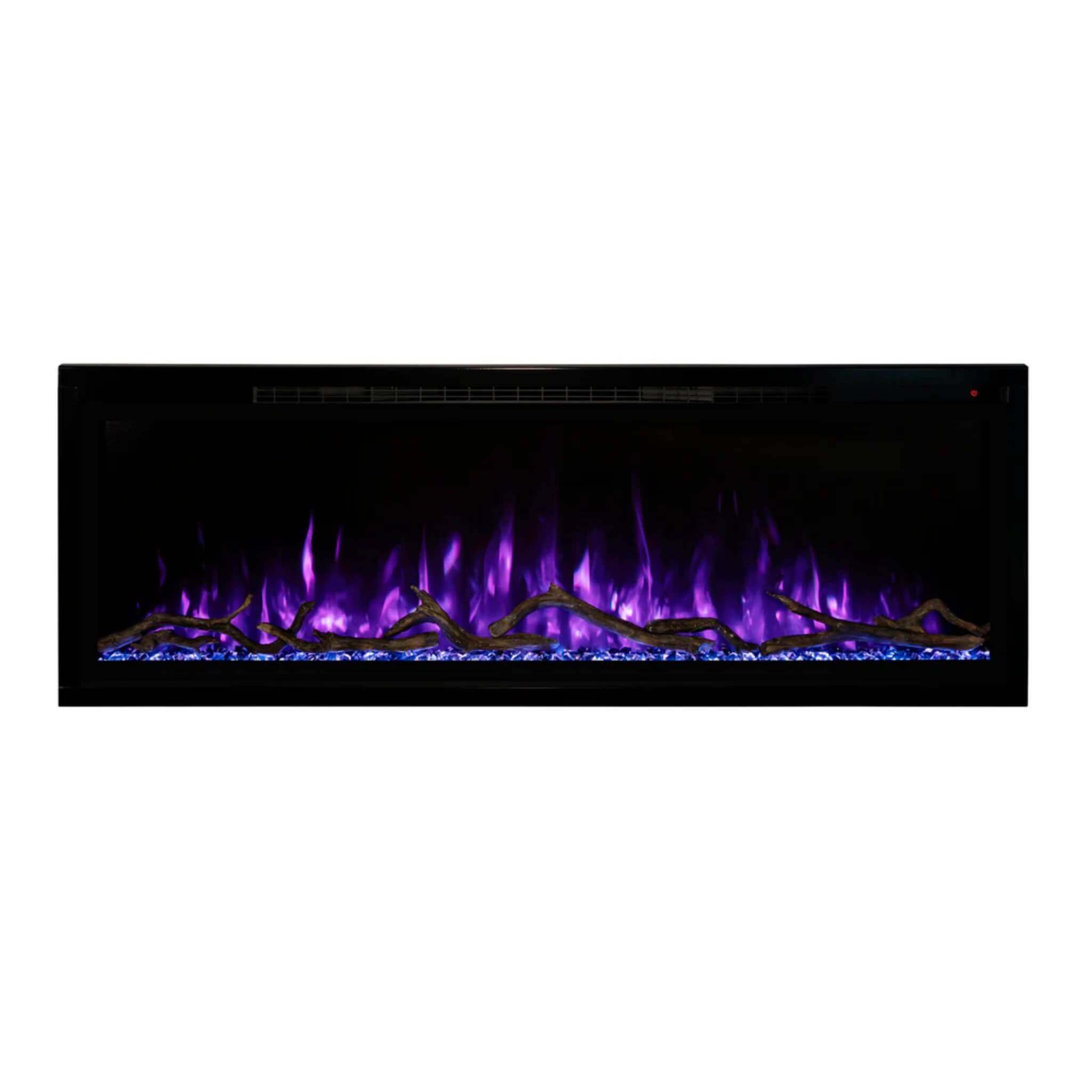 Modern Flames Spectrum Slimline 74" Built-In Linear Electric Fireplace [SPS-74B] (SAK73458)