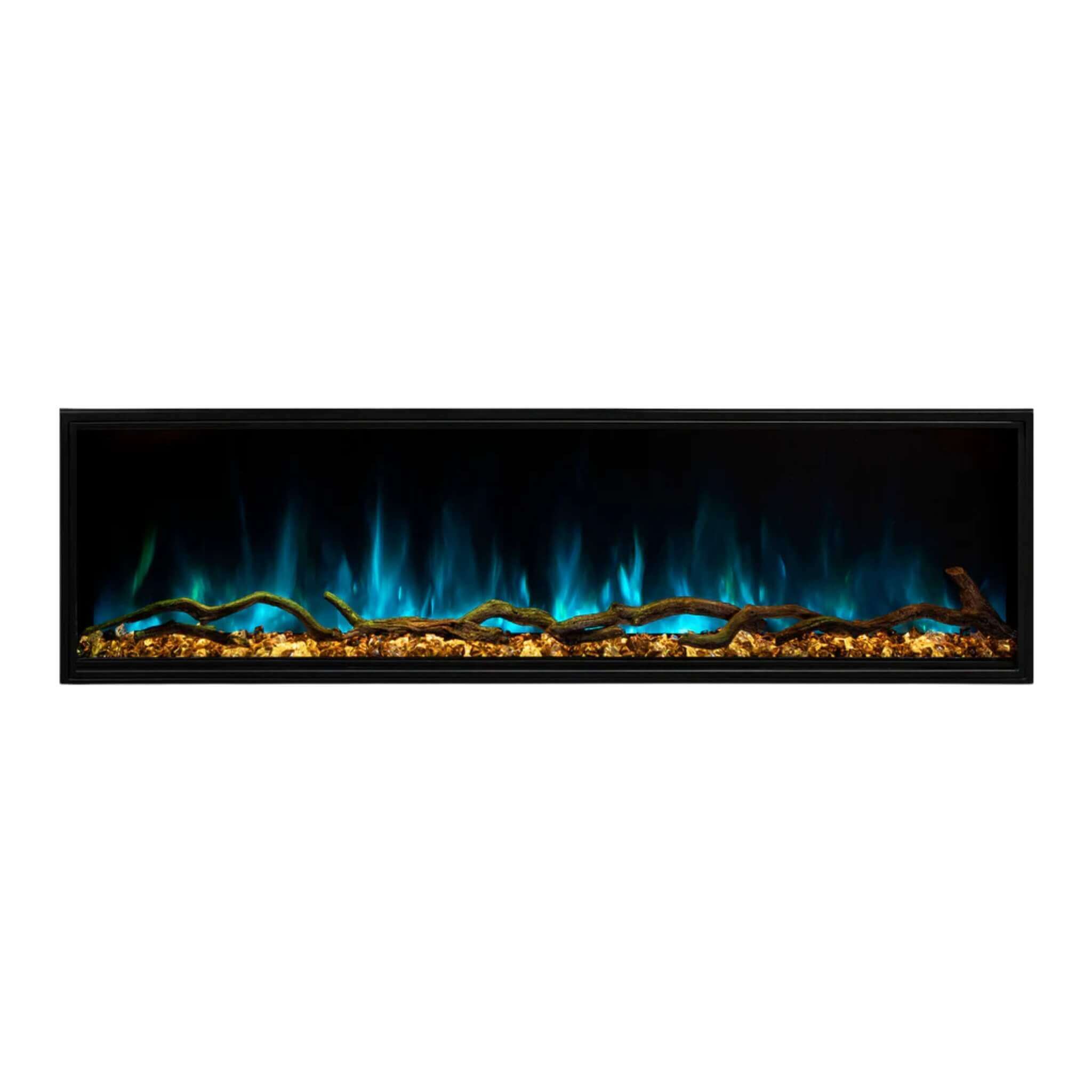 Modern Flames Landscape Pro Multi 56" Linear Multi-Sided Electric Fireplace With Hybrid Flame Technology [LPM-5616V2] (SAK67390)