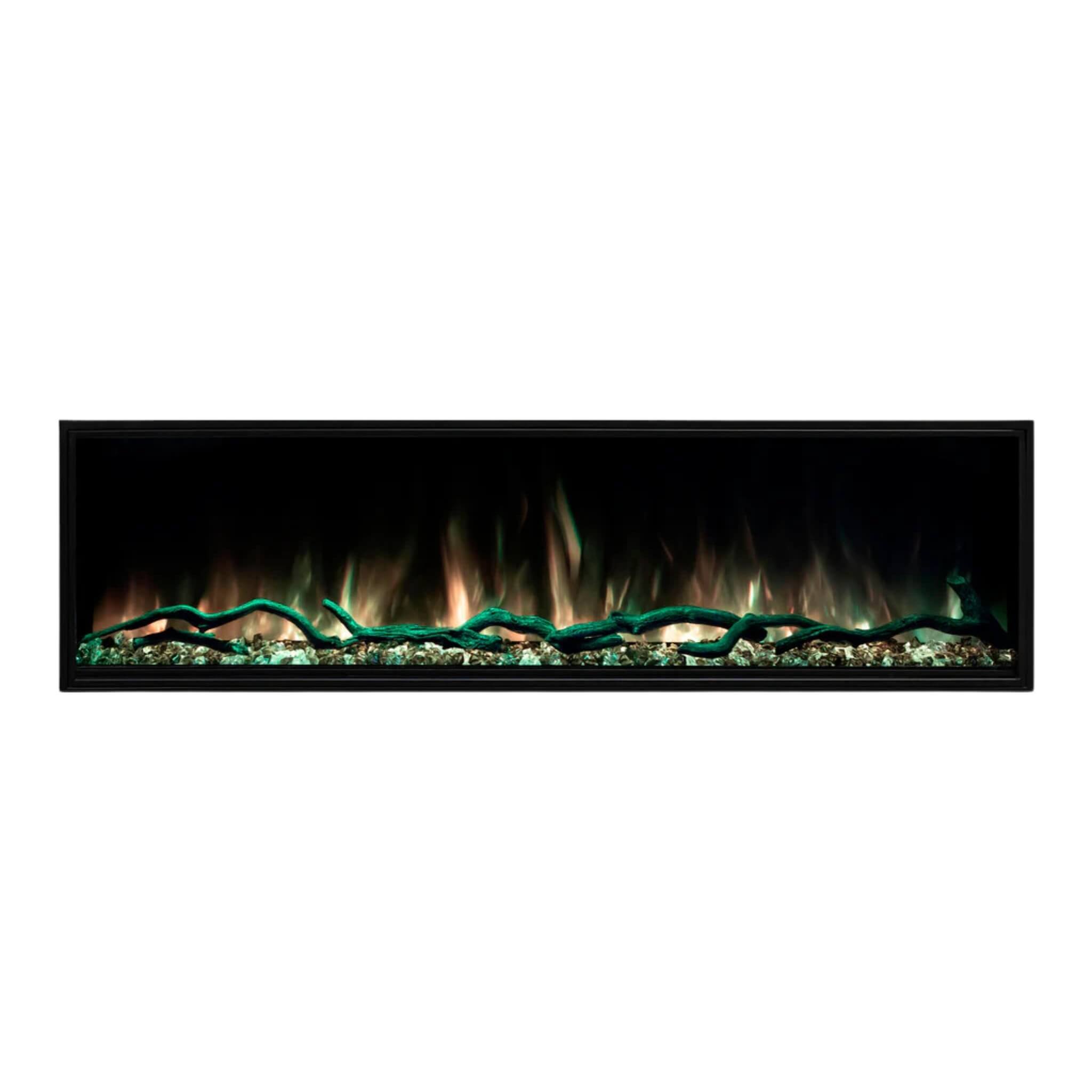 Modern Flames Landscape Pro Multi 56" Linear Multi-Sided Electric Fireplace With Hybrid Flame Technology [LPM-5616V2] (SAK67390)