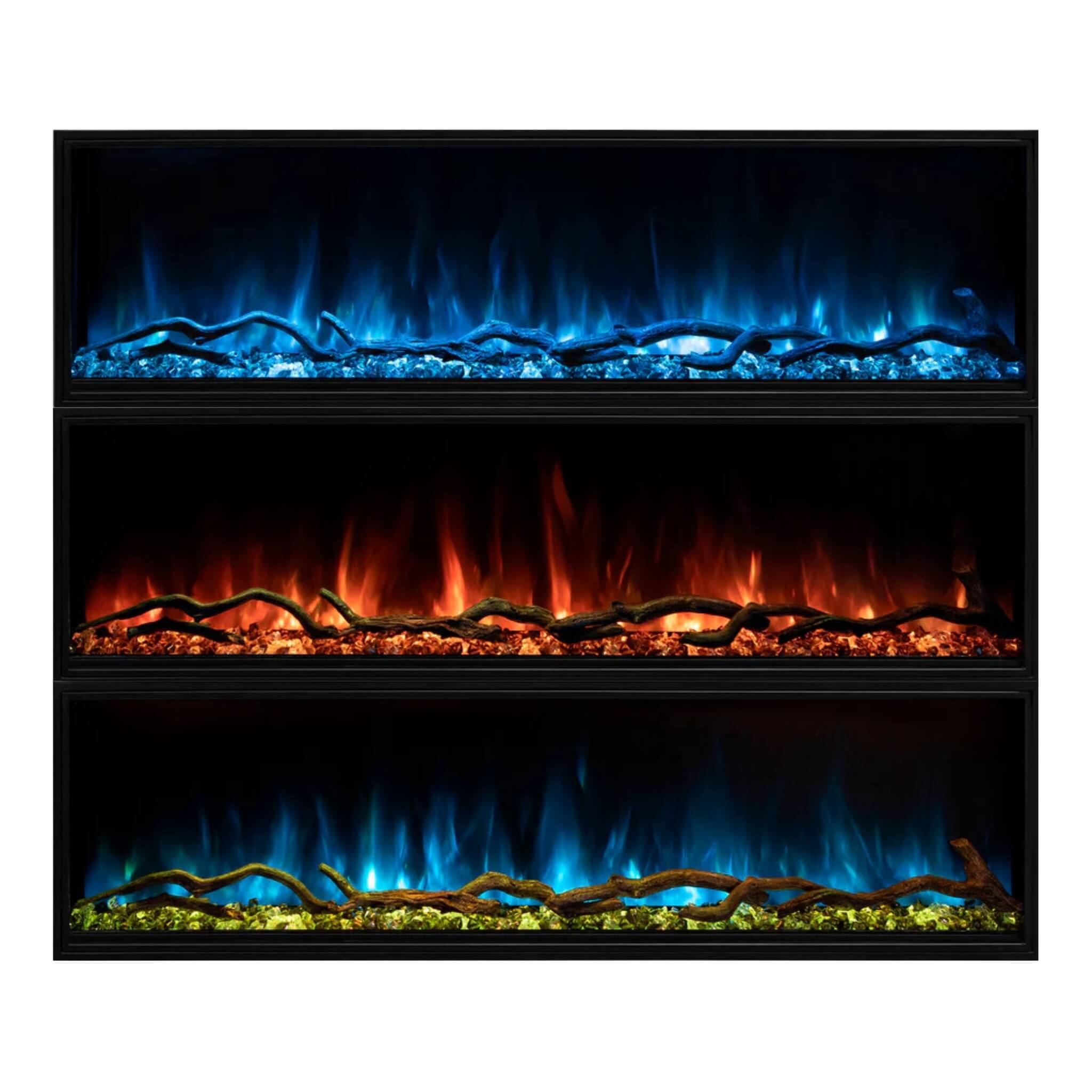 Modern Flames Landscape Pro Slim 56" Built-In Electric Fireplace With Wifi Control [LPS-5614] (SAK62153)