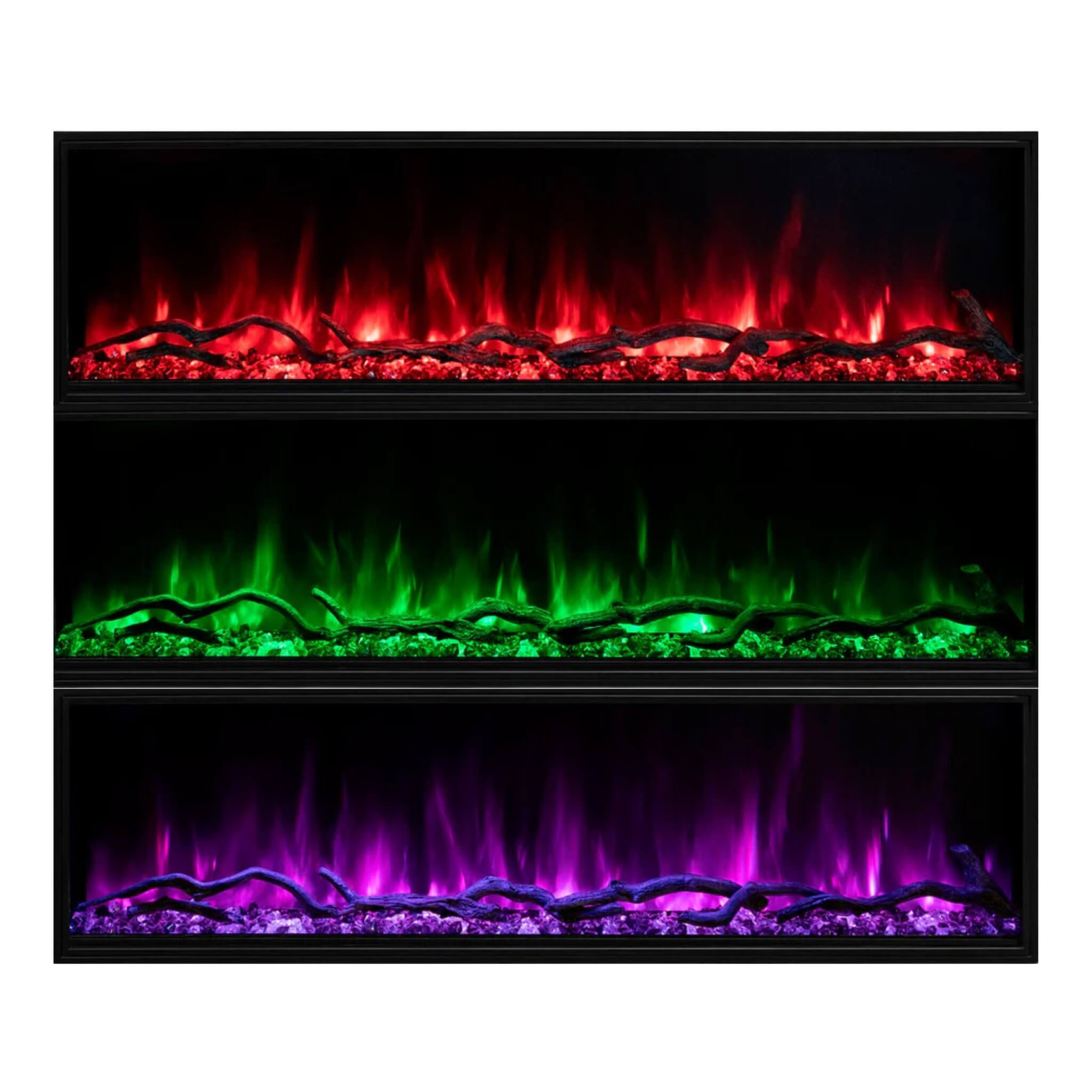 Modern Flames Landscape Pro Slim 56" Built-In Electric Fireplace With Wifi Control [LPS-5614] (SAK62153)