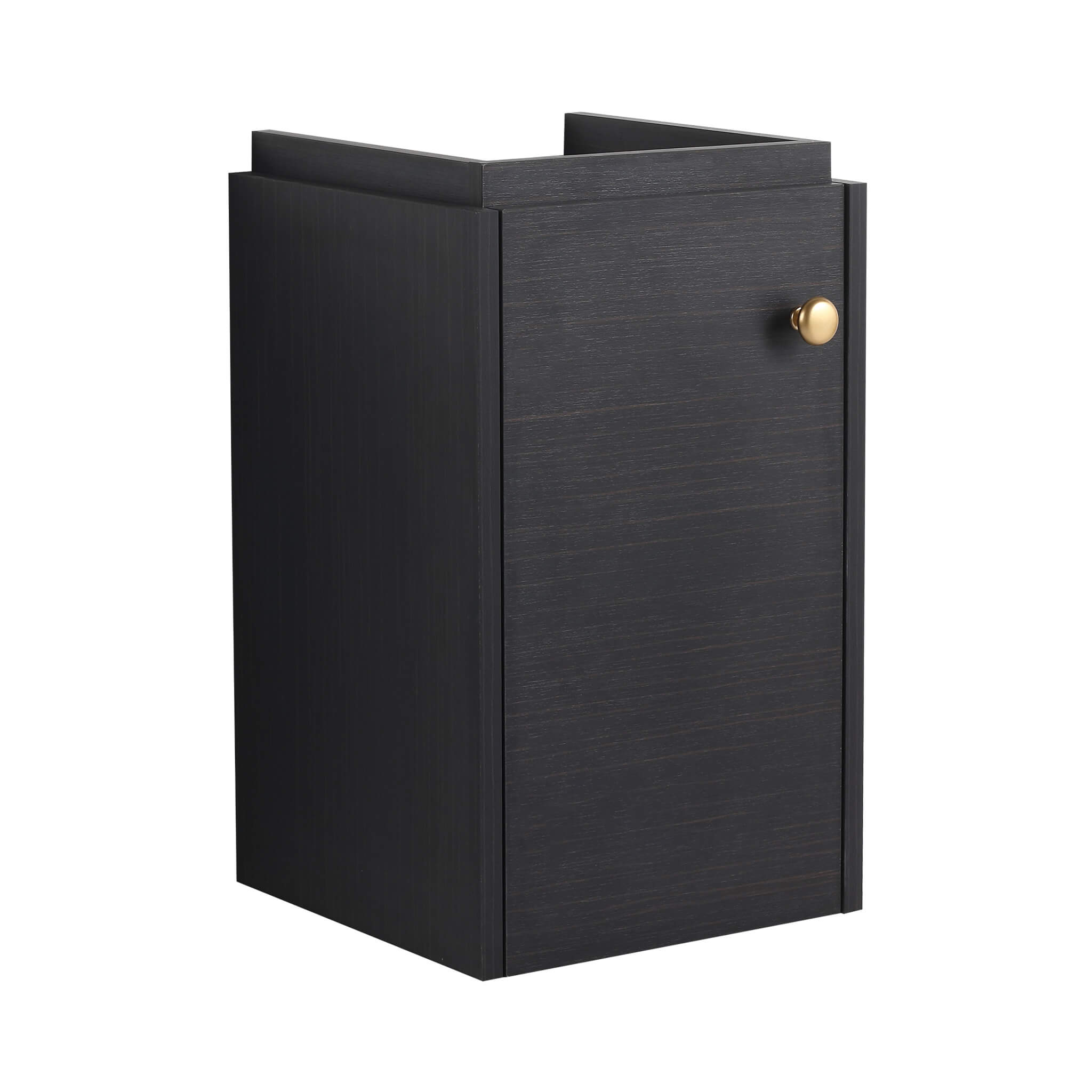 Nuvia Modern Wall-Mounted Bathroom Vanity With Ceramic Sink And Soft Close Door (SAK05214)