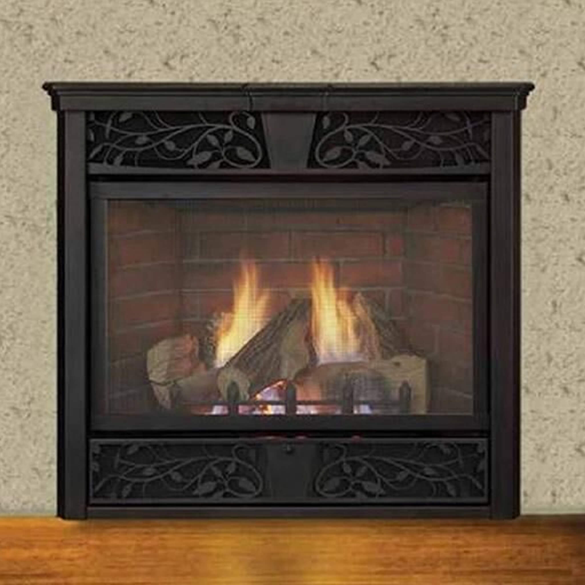 Monessen Symphony 32" Vent-Free Traditional Fireplace With Control System [VFC32L] (SAK87014)
