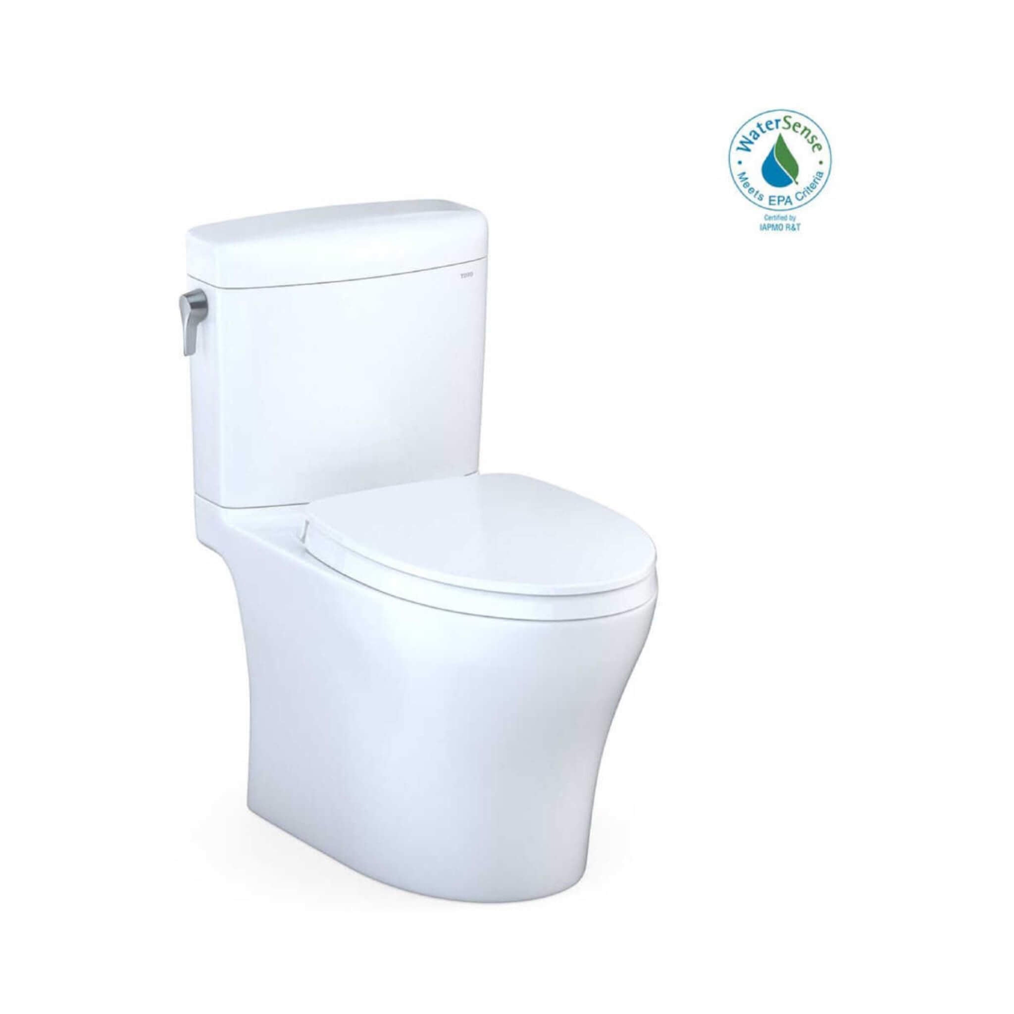 [MS436124CEMFGN#01] TOTO Aquia IV Cube Dual Flush Universal Height Toilet With Soft Close Bidet Seat (SAK57519)