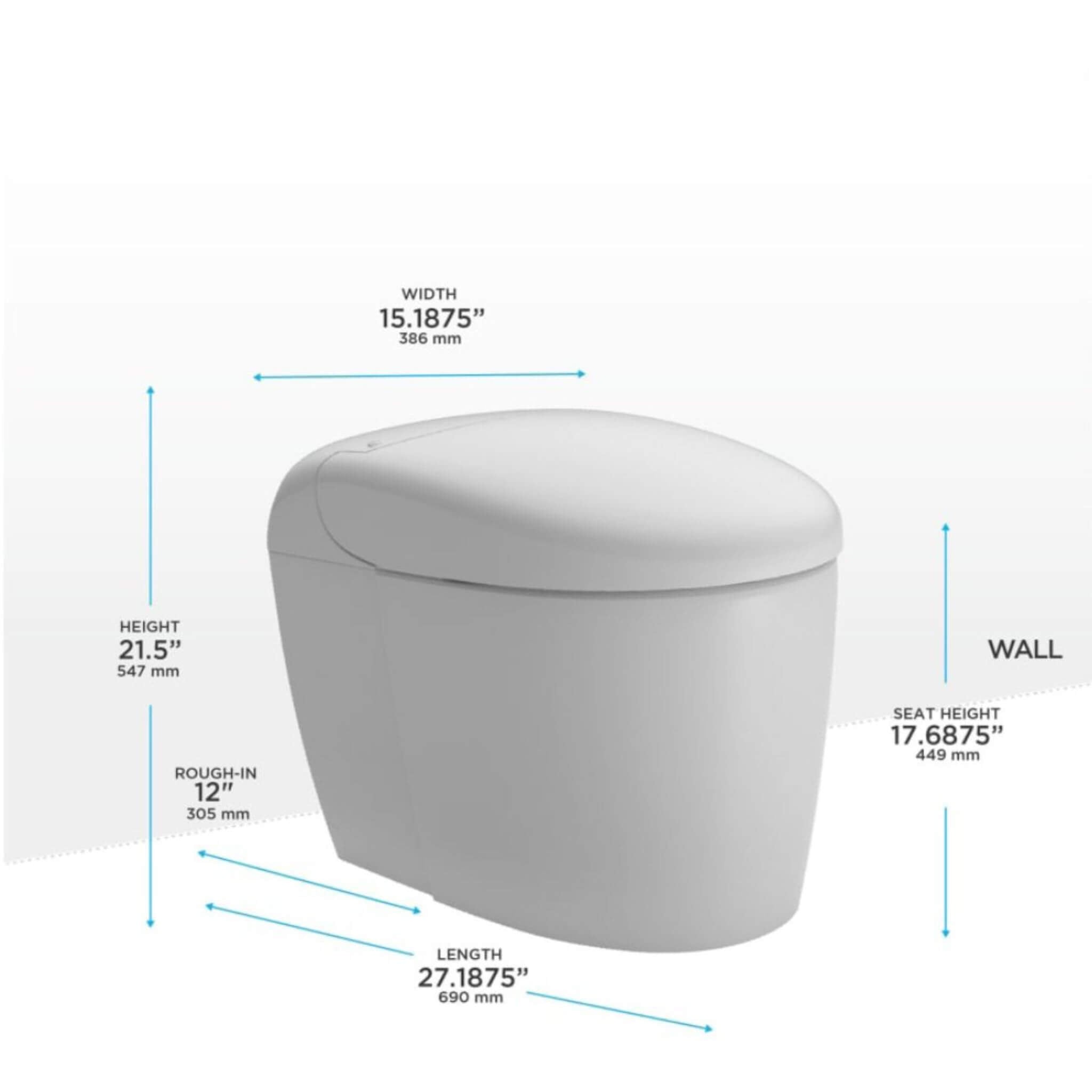 [MS8341CUMFG#01] TOTO Neorest RS Dual Flush Elongated Chair Height Toilet With Integrated Smart Bidet Seat (SAK46531)