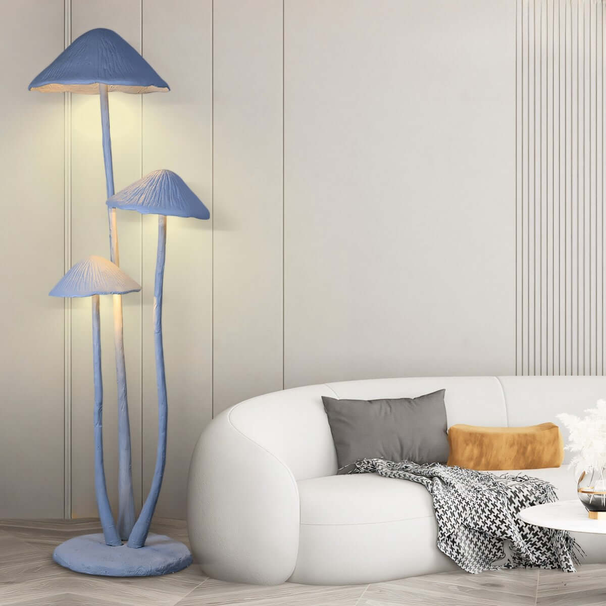 Mushroom Sculpture Floor Lamp