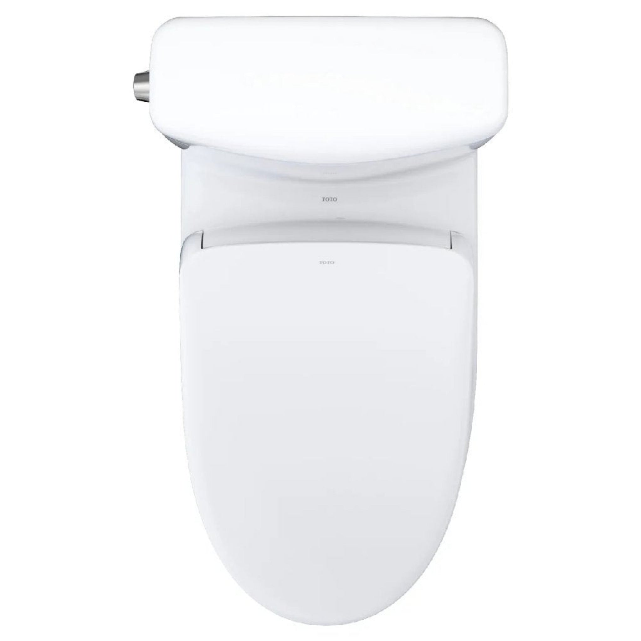 [MW4364736CEMFGN#01] TOTO Aquia IV Cube 1.28 GPF And 0.9 GPF Dynamax Tornado Flush Toilet With Washlet S7A Bidet Seat (SAK74285)