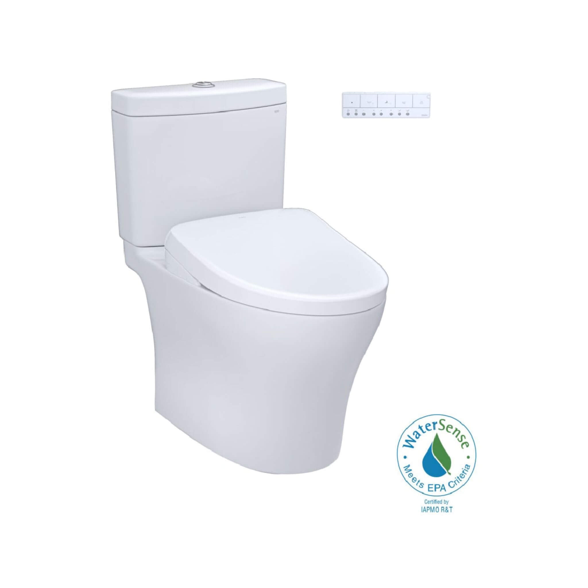 [MW4424726CEFG#01] TOTO Nexus 1.28 GPF Elongated Chair Height Toilet With Washlet S7 (SAK15604)