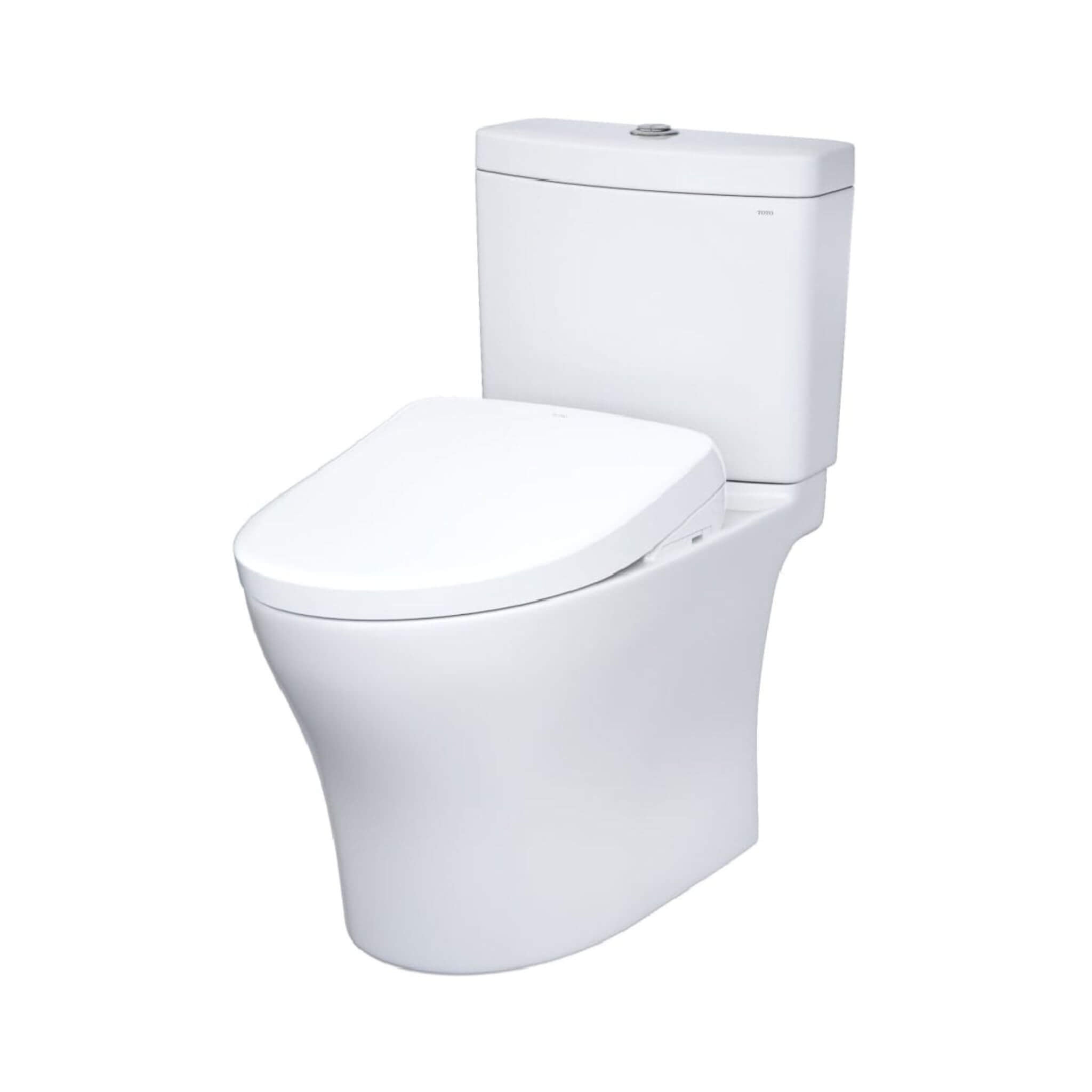 [MW4464736CEMFGN#01] TOTO Aquia IV Dual Flush Elongated Chair Height Toilet With Washlet S7A (SAK98062)