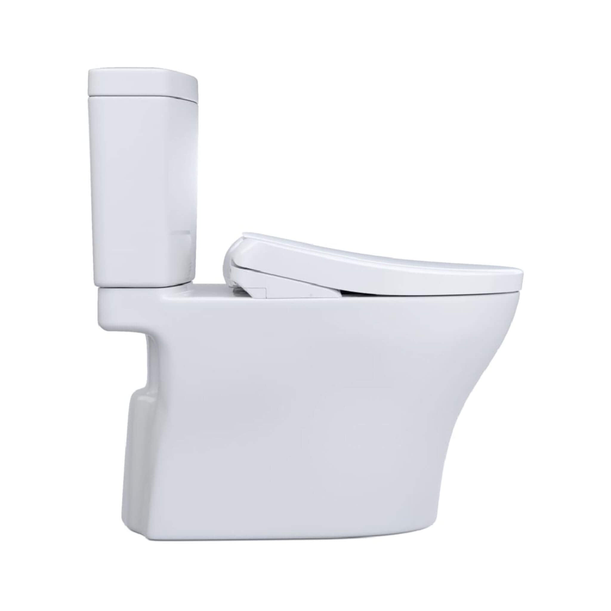 [MW4464736CEMFGN#01] TOTO Aquia IV Dual Flush Elongated Chair Height Toilet With Washlet S7A (SAK98062)