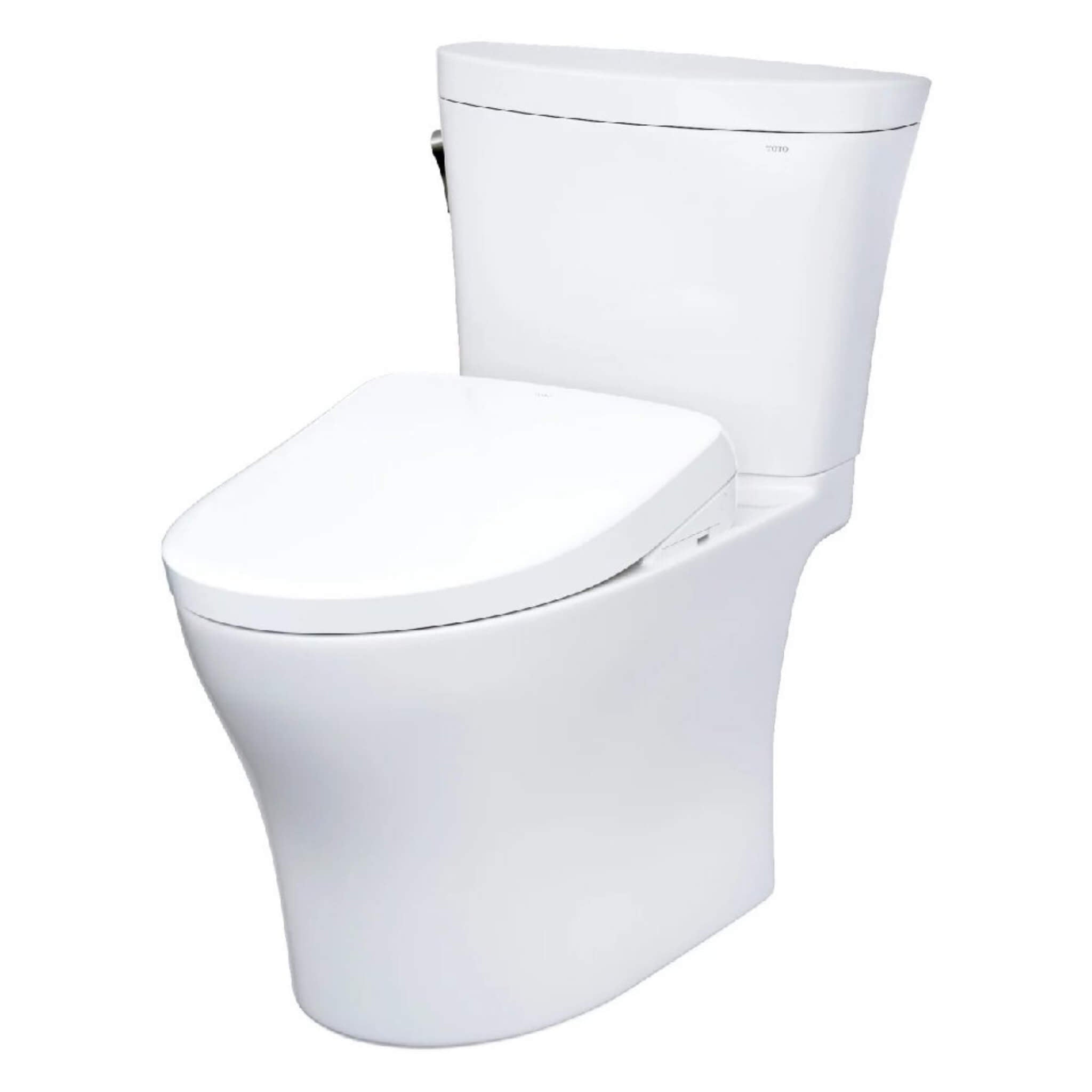 [MW4484736CEMFGN#01] TOTO Aquia IV Arc Dual Flush Universal Height Toilet With S7A Auto Open Bidet Seat (SAK92754)