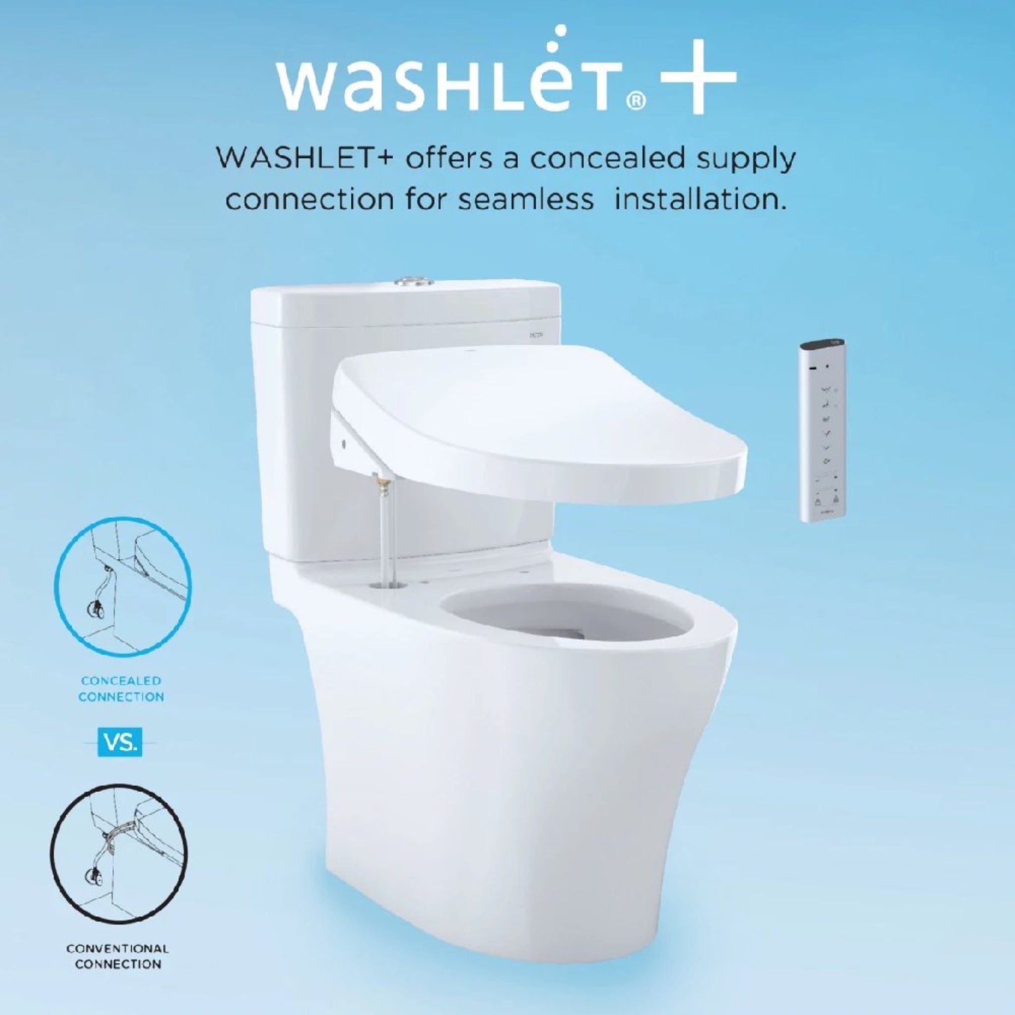 [MW4543074CEFG#01] TOTO Drake II Washlet C2 Bidet Seat With 1.28 GPF Elongated Toilet (SAK34962)