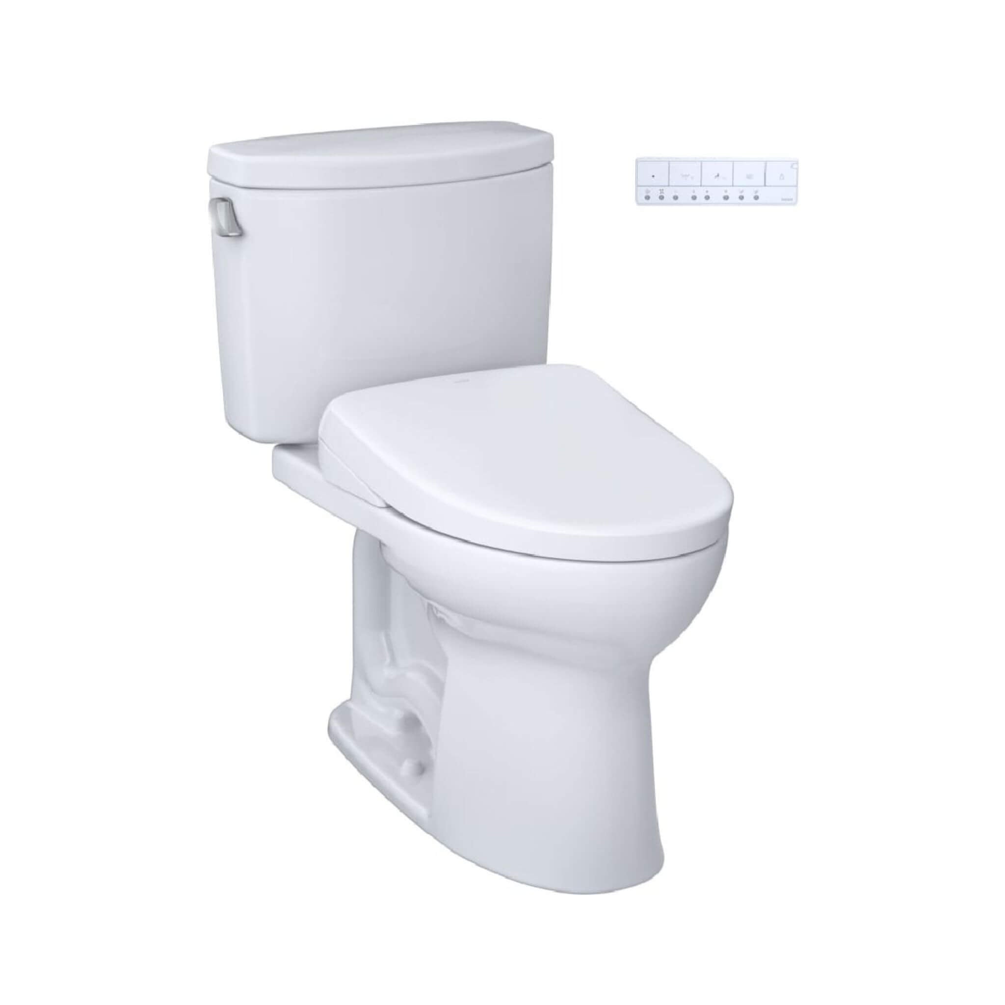 [MW4544736CEFG#01] TOTO Drake II 1.28 GPF Chair Height Toilet With S7A Tornado Flush And Night Light (SAK78957)