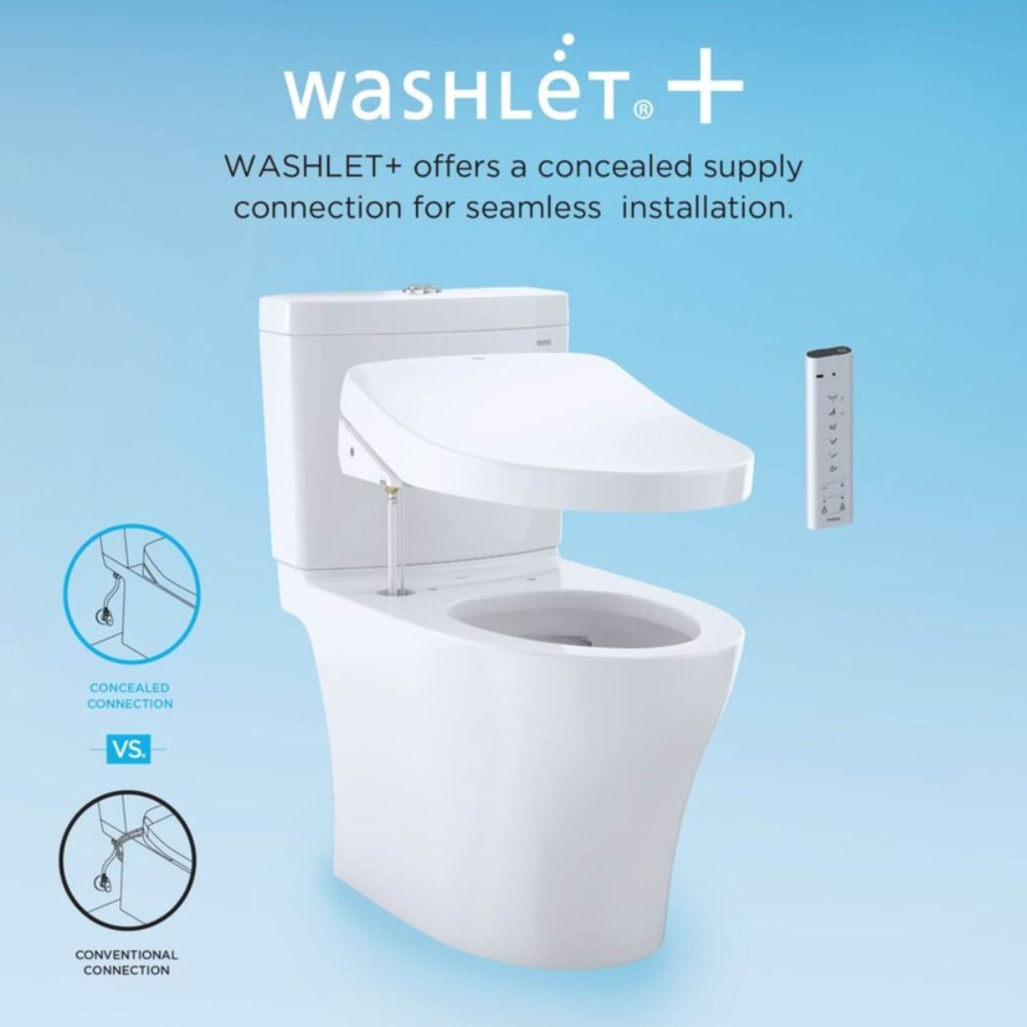 [MW4743074CEFG#01] TOTO Vespin II Washlet C2 With 1.28 GPF Elongated Bidet Toilet (SAK38540)