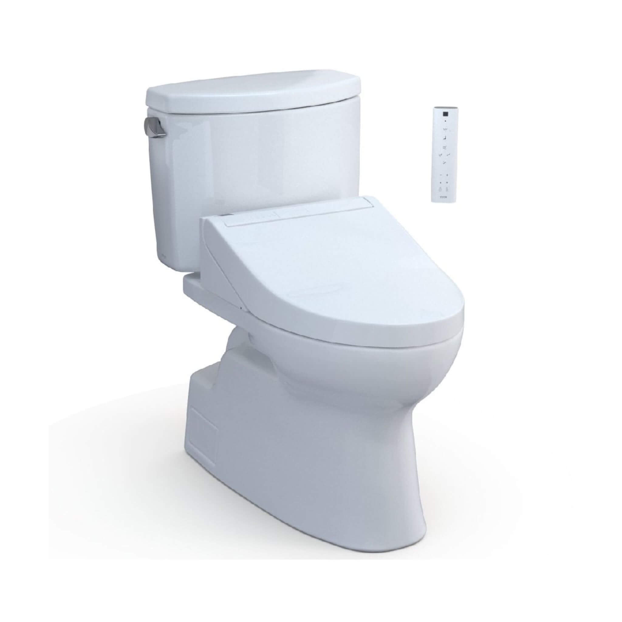 [MW4743084CEFG#01] TOTO Vespin II Washlet C5 SoftClose Heated Bidet Seat With 1.28 GPF Elongated Toilet (SAK16043)