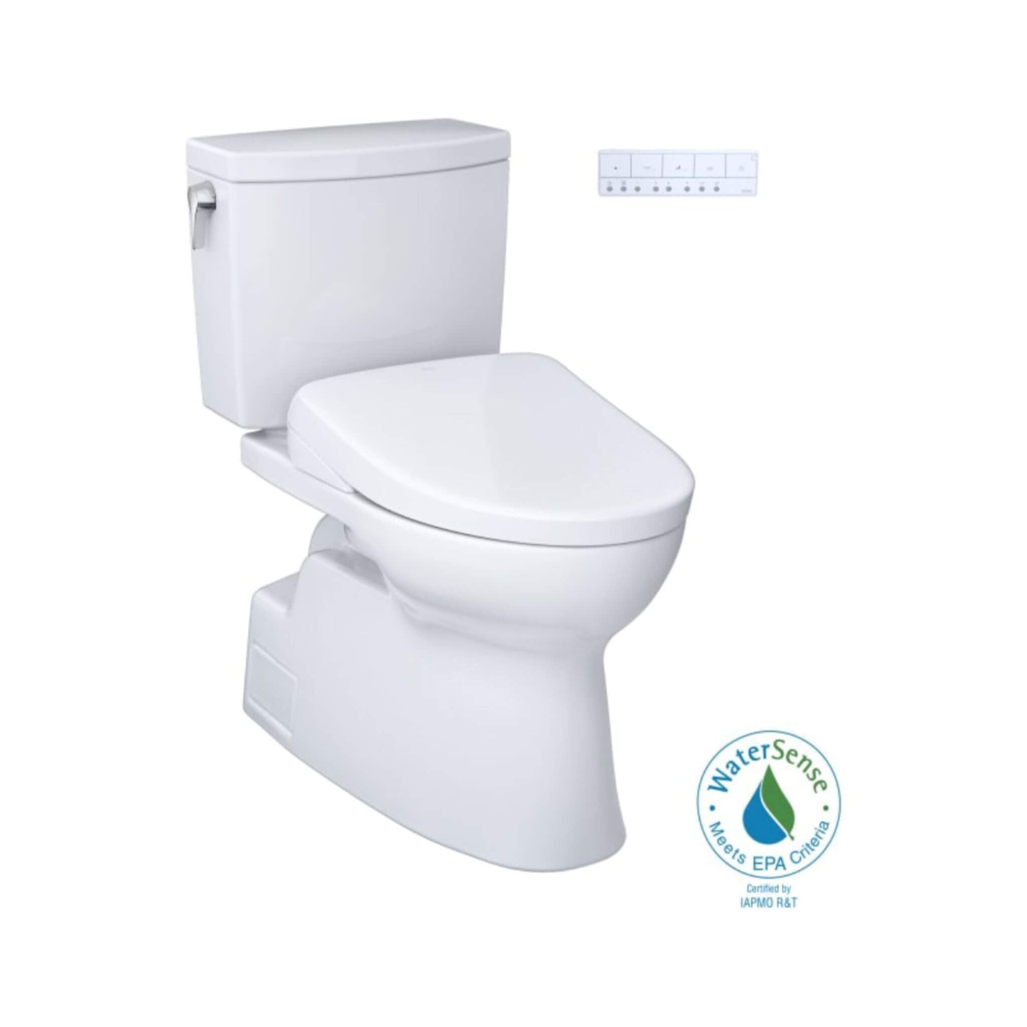 [MW4744726CUFG#01] TOTO Vespin II 1 GPF EWater Elongated Toilet With Washlet S7 Bidet Seat And Night Light (SAK10956)