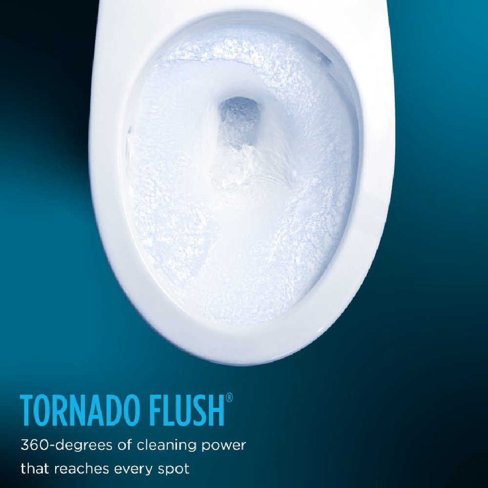 [MW4744736CUFG#01] TOTO Vespin II 1 GPF Elongated Chair Height Toilet With Washlet S7A Auto Open Bidet Seat (SAK56135)