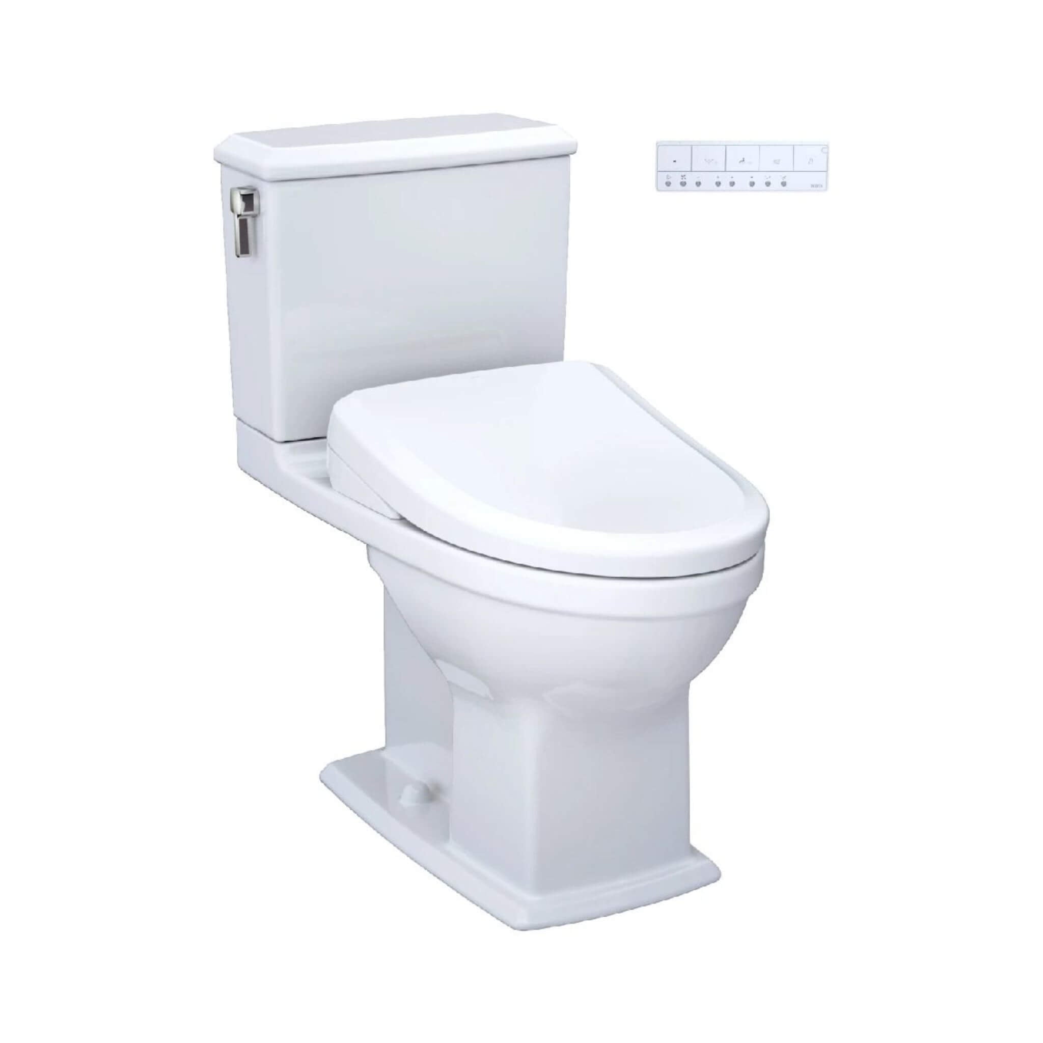 [MW4944734CEMFG#01] TOTO Connelly 1.28 GPF And 0.9 GPF Elongated Toilet With S7A Auto Open Bidet Seat (SAK24169)