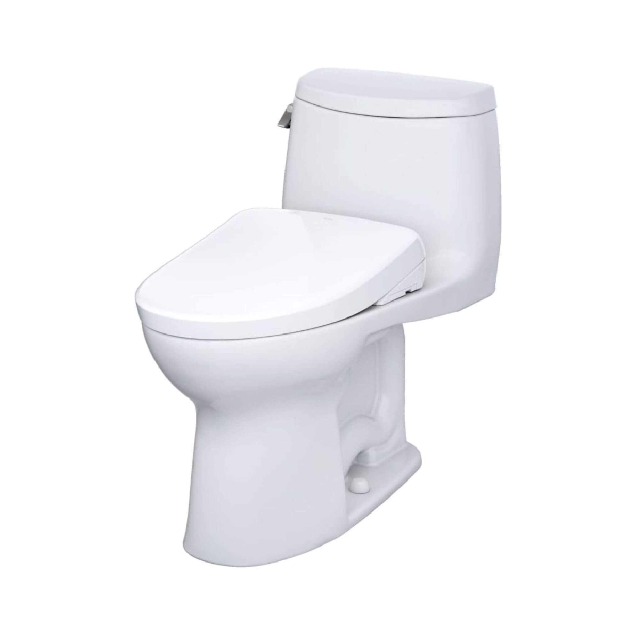 [MW6044726CEFG#01] TOTO Ultramax II 1.28 GPF One Piece Elongated Chair Height With Washlet S7 Bidet Seat Soft Close (SAK15913)