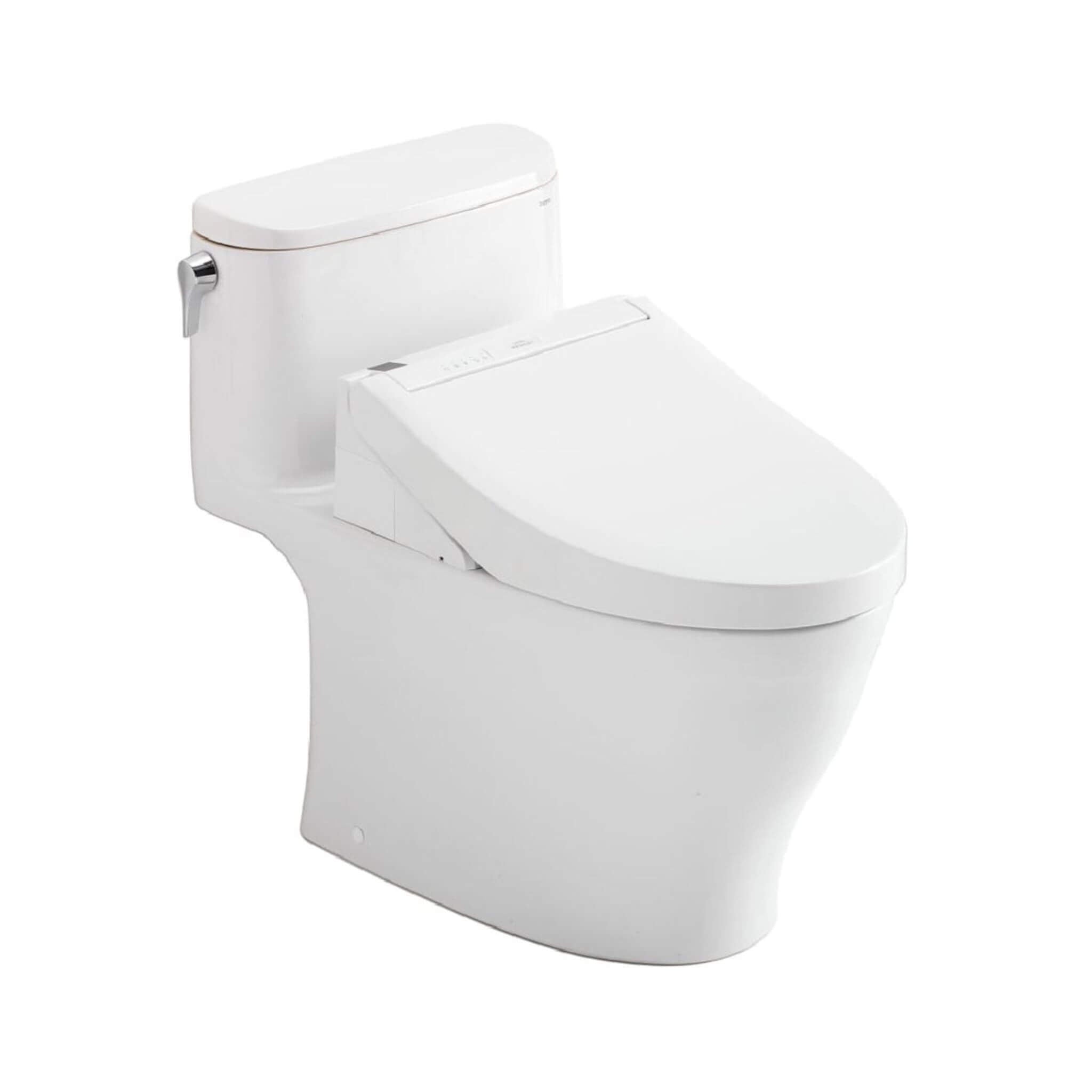 [MW6423084CEFG#01] TOTO Nexus 1.28 GPF One Piece Washlet Elongated Toilet With Left Hand Lever And Build In Bidet Heated Seat Function (SAK89281)