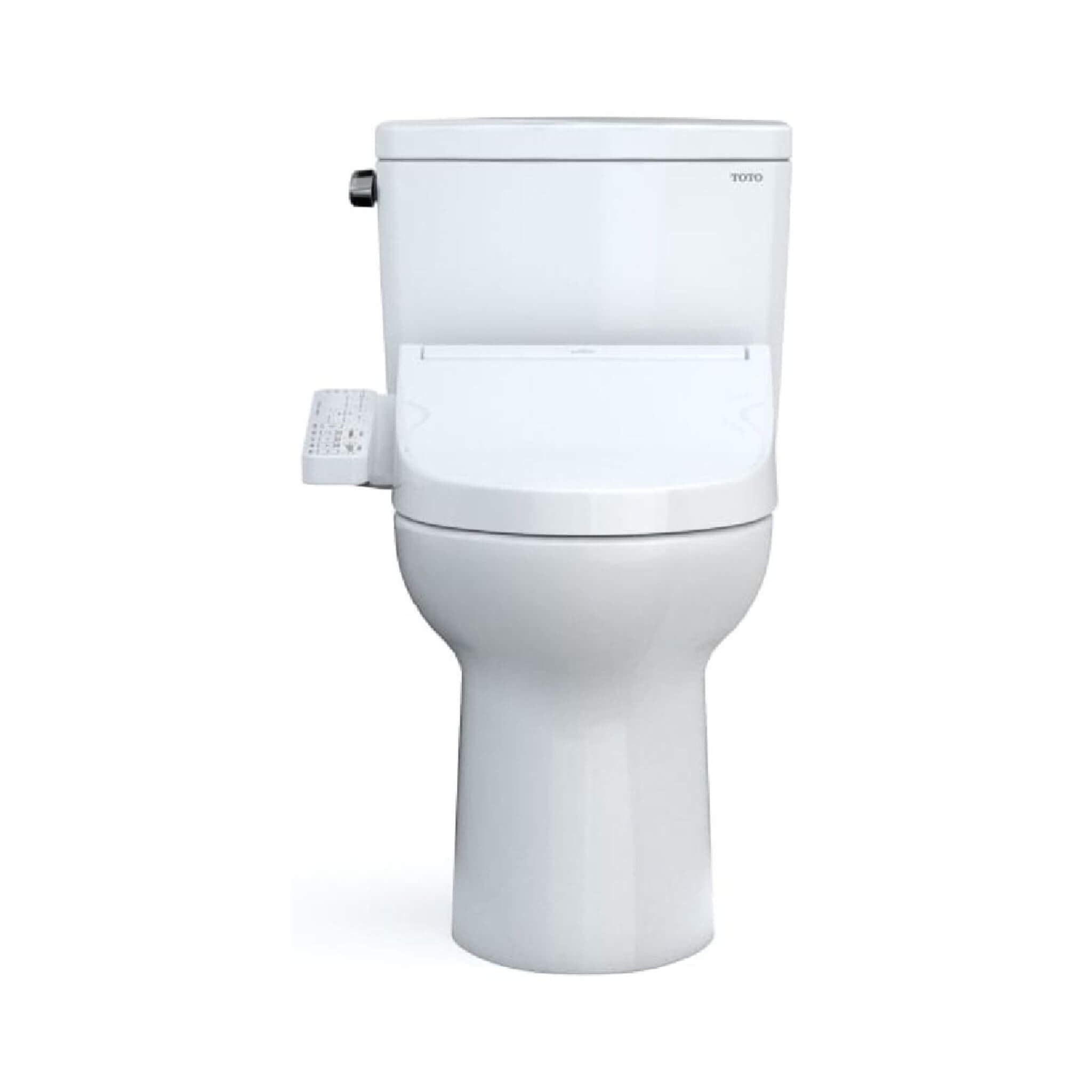 [MW7763074CEFG#01] TOTO Drake Washlet C2 And 1.28 GPF Left Hand Lever With Elongated Universal Height Bidet Toilet (SAK01352)