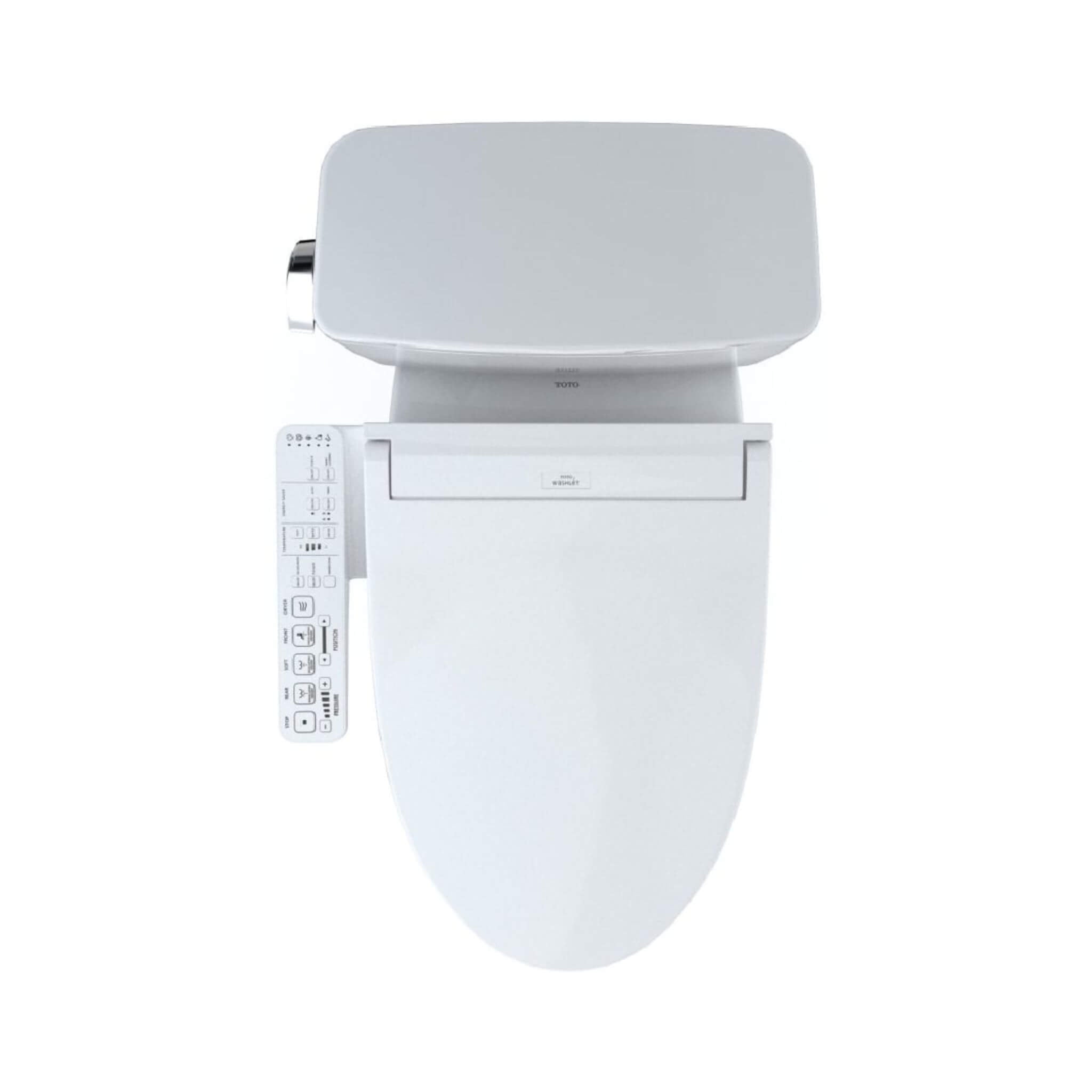 [MW7763074CEFG#01] TOTO Drake Washlet C2 And 1.28 GPF Left Hand Lever With Elongated Universal Height Bidet Toilet (SAK01352)