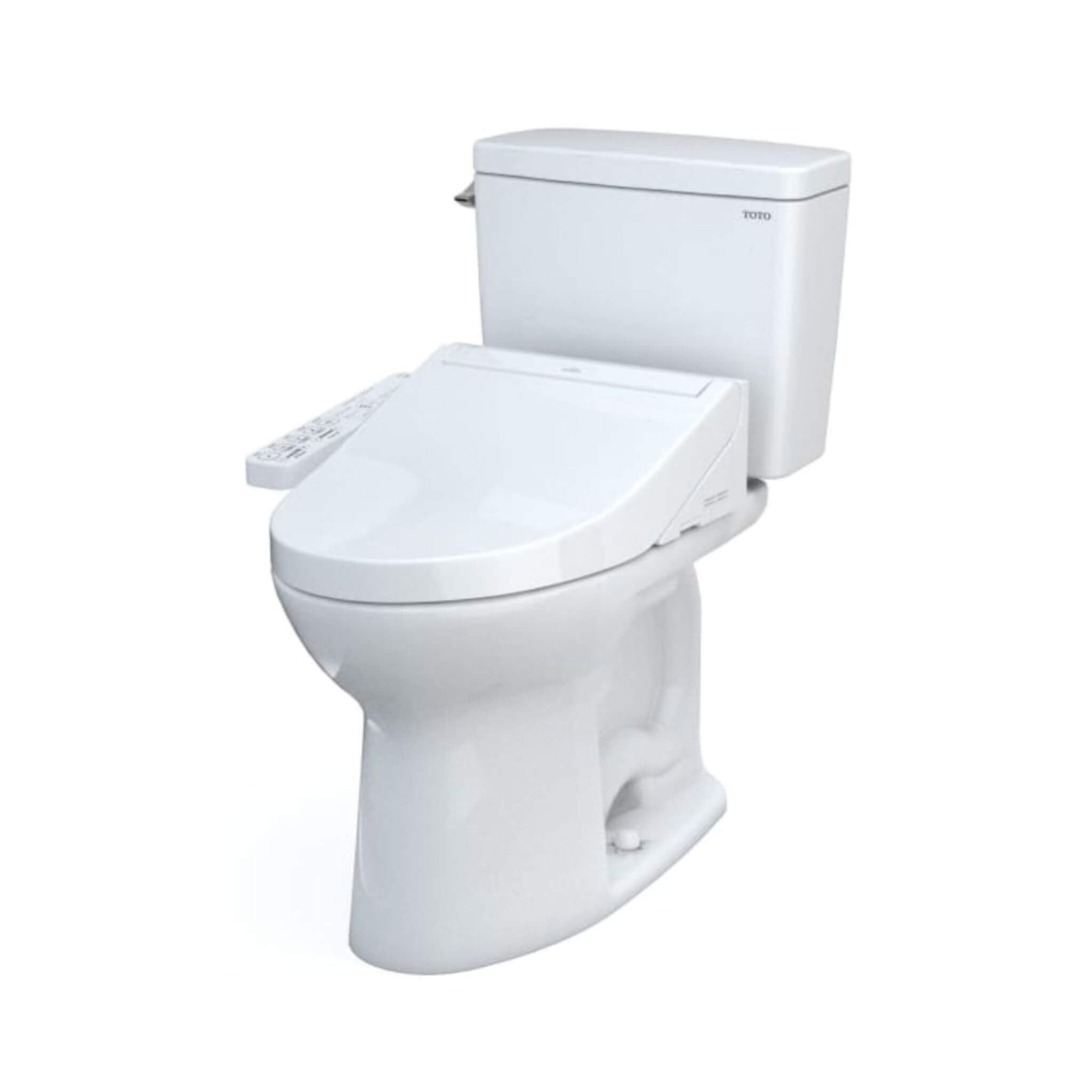 [MW7763074CEFG.10#01] TOTO Drake 1.28 GPF With Washlet C2 Elongated Bidet Toilet And 10" Rough In (SAK73915)