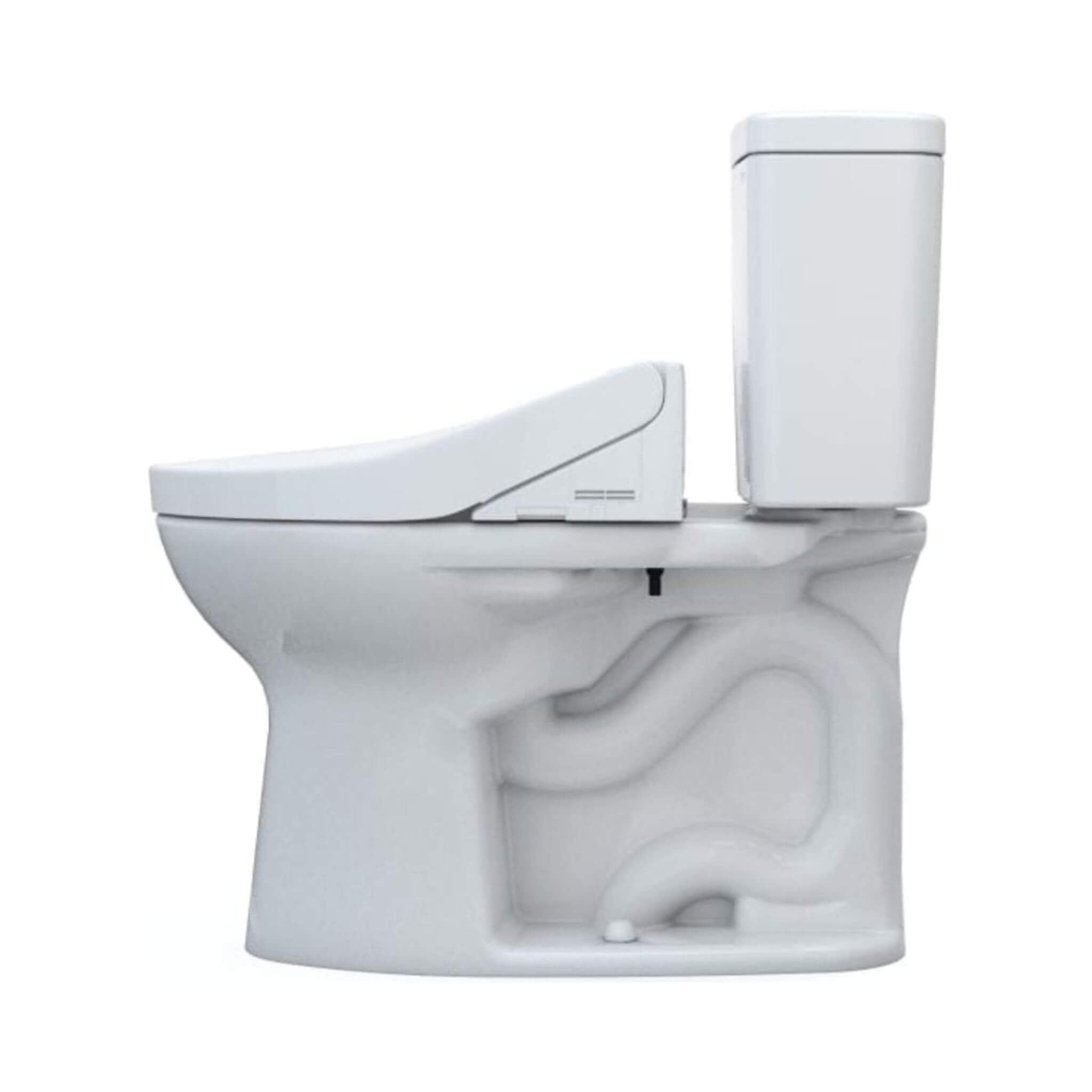 [MW7763074CEFG.10#01] TOTO Drake 1.28 GPF With Washlet C2 Elongated Bidet Toilet And 10" Rough In (SAK73915)