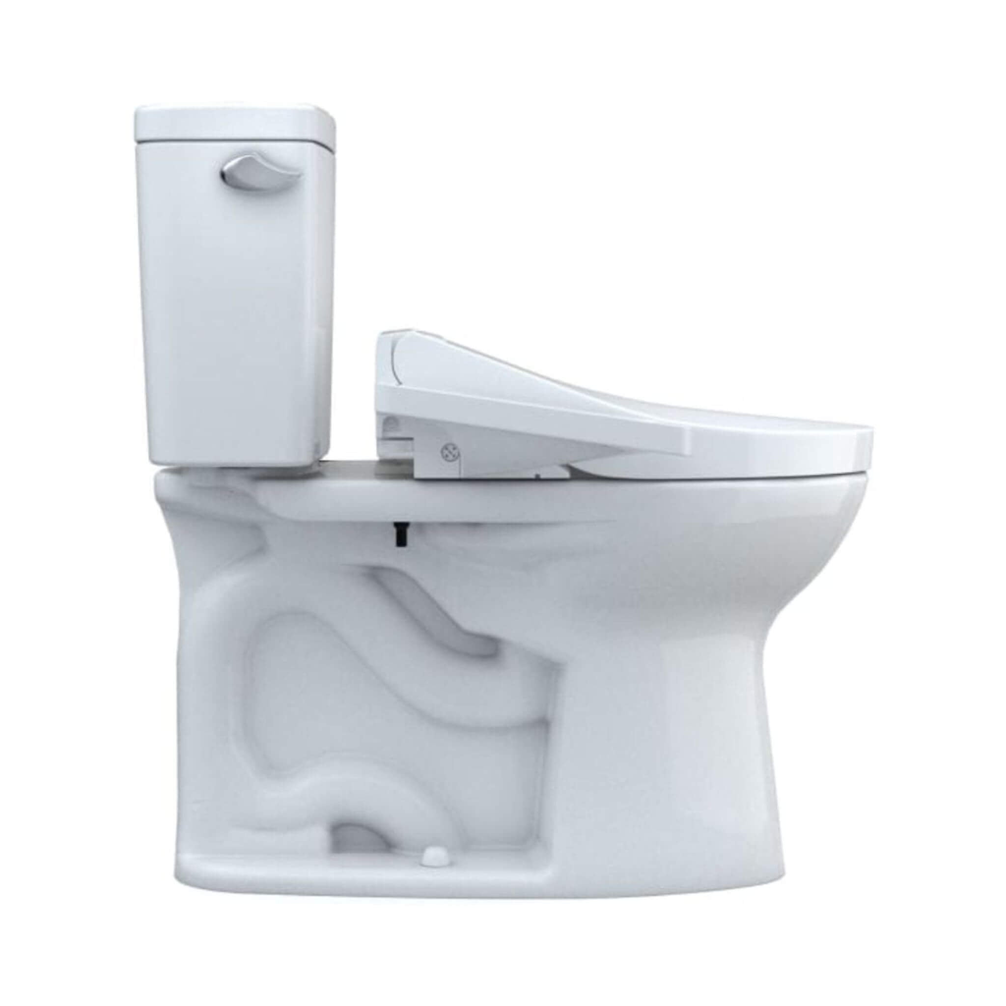 [MW7763074CEFG.10#01] TOTO Drake 1.28 GPF With Washlet C2 Elongated Bidet Toilet And 10" Rough In (SAK73915)