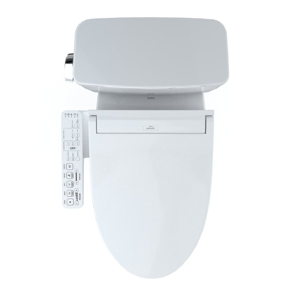 [MW7763074CSFG#01] TOTO Drake Washlet C2 With 1.6 GPF Universal Height Elongated Toilet (SAK14526)