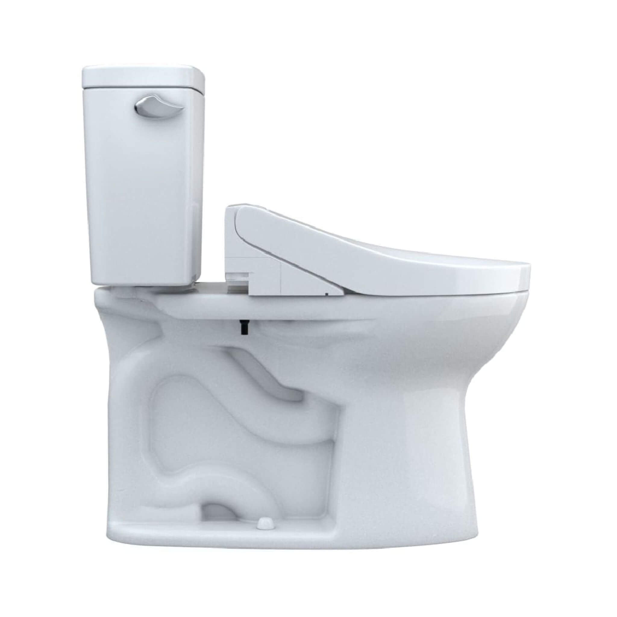 [MW7763084CEG#01] TOTO Drake 1.28 GPF Washlet Elongated Toilet With C5 Bidet Seat (SAK74362)