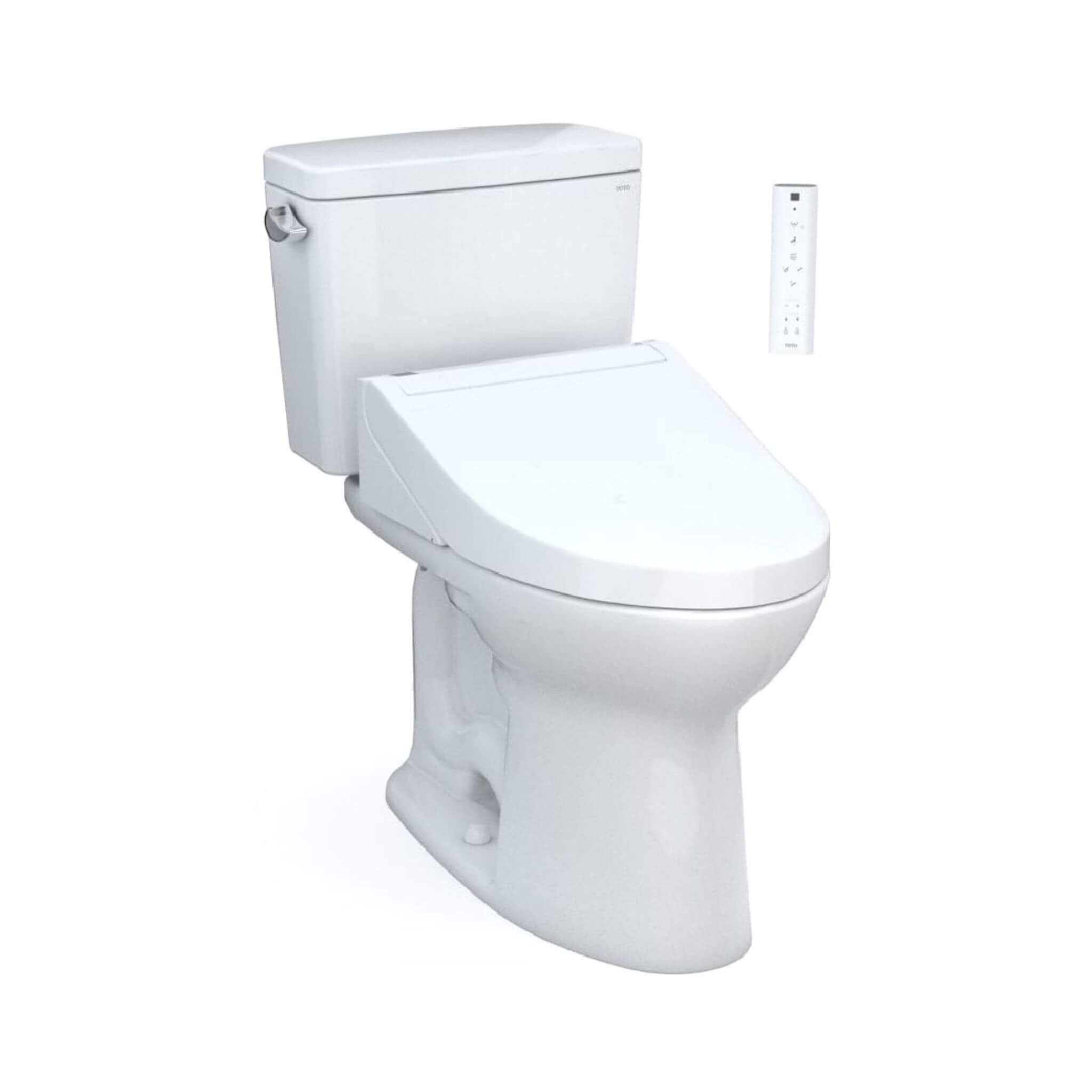 [MW7763084CSFG.10#01] TOTO Drake 1.6 GPF ELongated Chair Height Toilet With C5 Soft Close Bidet Seat (SAK71312)