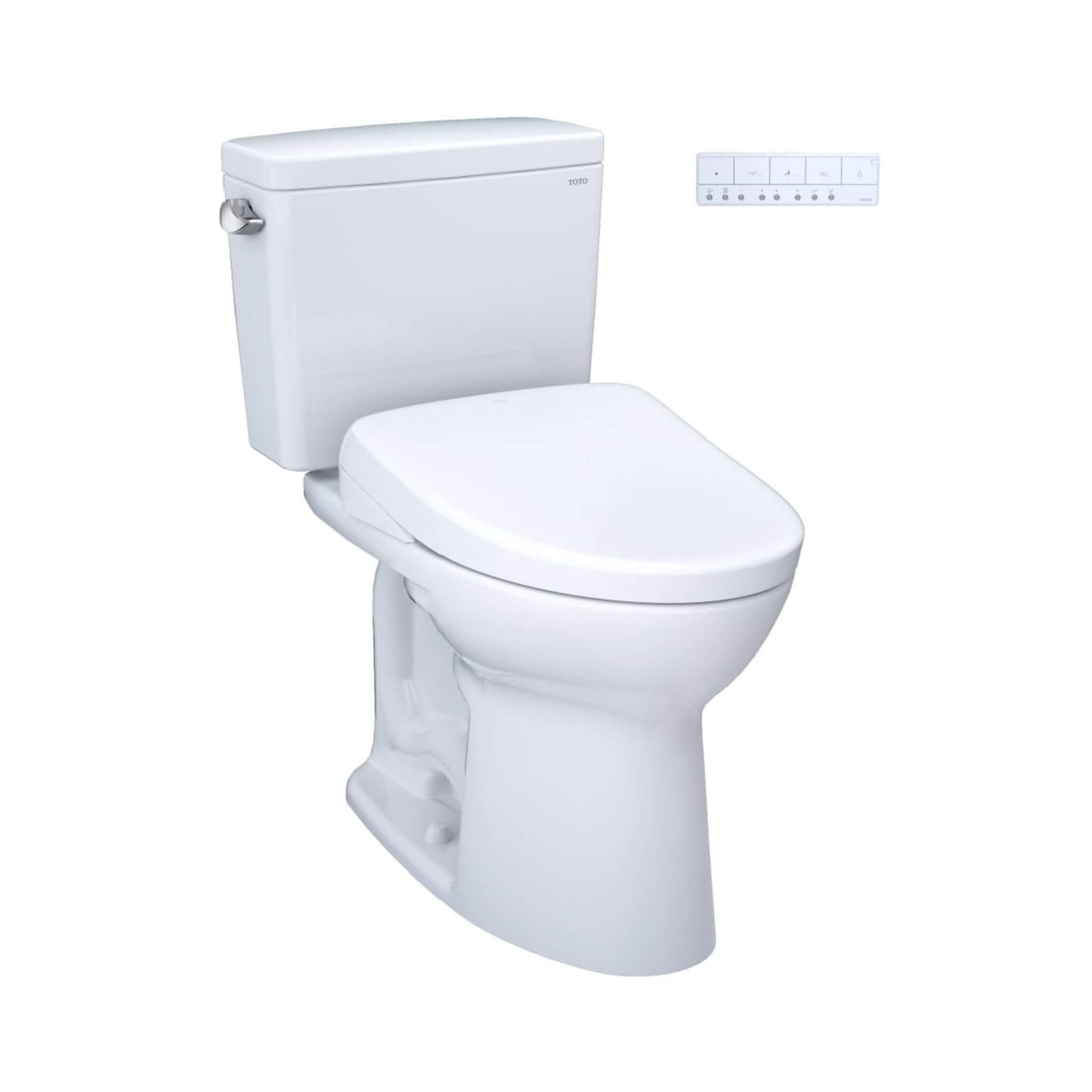 [MW7764726CSFG.10#01] TOTO Drake 1.6 GPF Elongated Chair Height Toilet With S7 Bidet Seat And 10" Rough In (SAK89024)