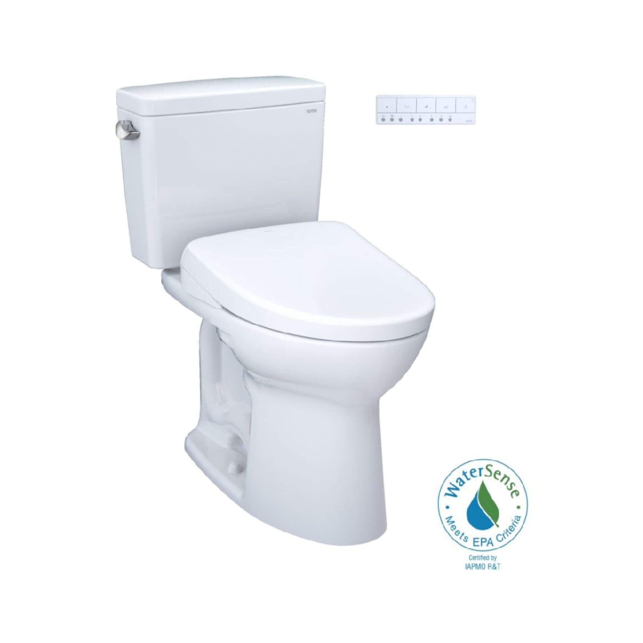 [MW7764726CSG#01] TOTO Drake 1.6 GPF RH Washlet Electric Bidet Toilet Seat With S7 Heated Bidet Seat And EWater+ Cleaning (SAK59042)