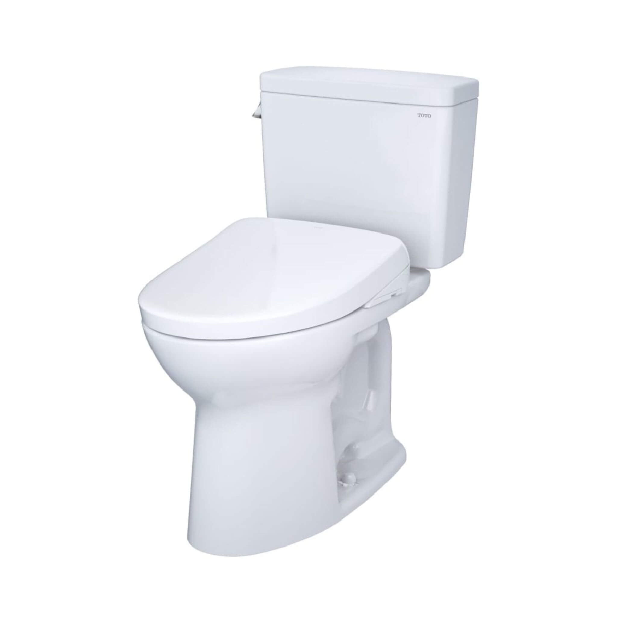 [MW7764736CEFG.10#01] TOTO Drake 1.28 GPF Universal Height Toilet With S7A Auto Open Bidet Seat And 10" Rough In (SAK32529)
