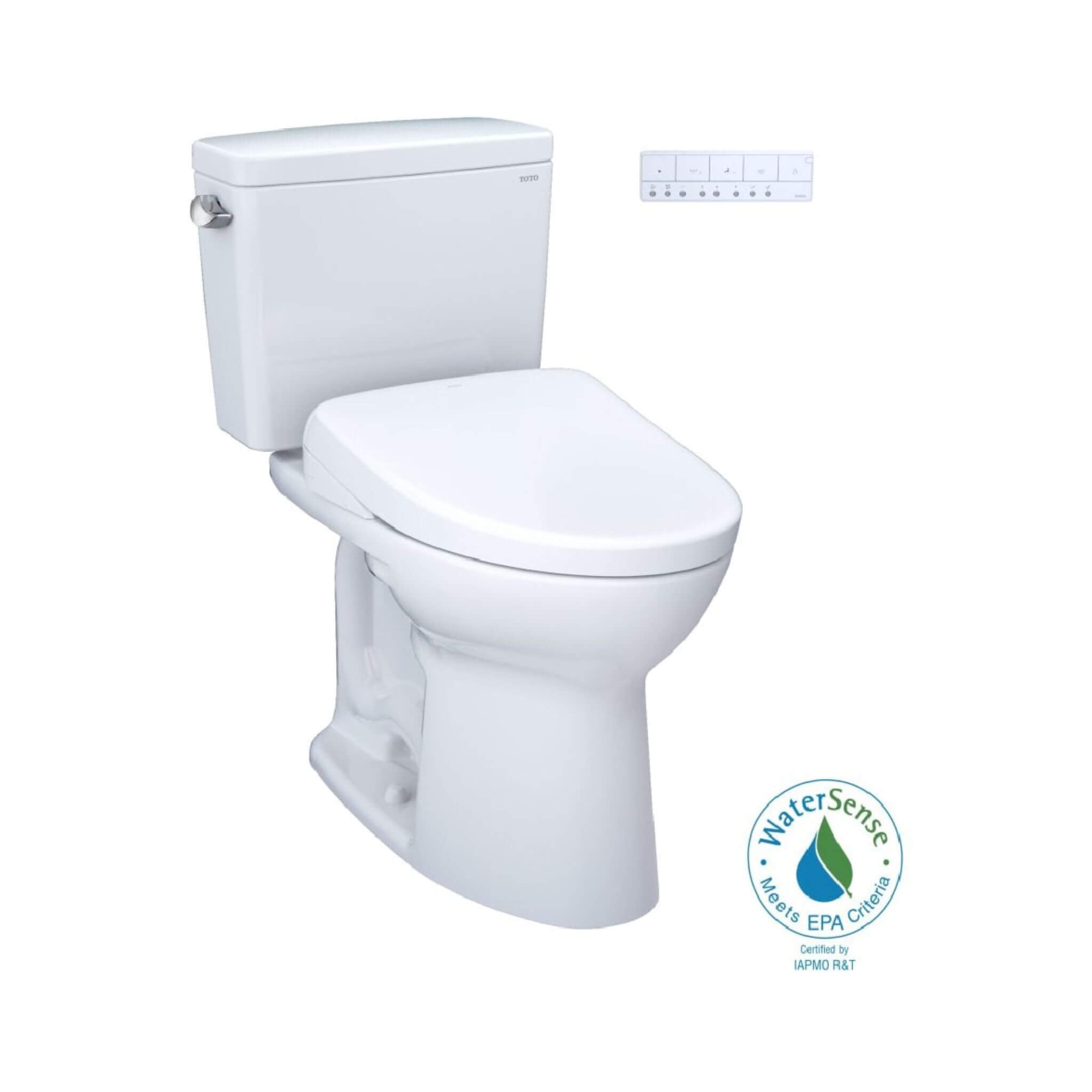 [MW7764736CEFG.10#01] TOTO Drake 1.28 GPF Universal Height Toilet With S7A Auto Open Bidet Seat And 10" Rough In (SAK32529)