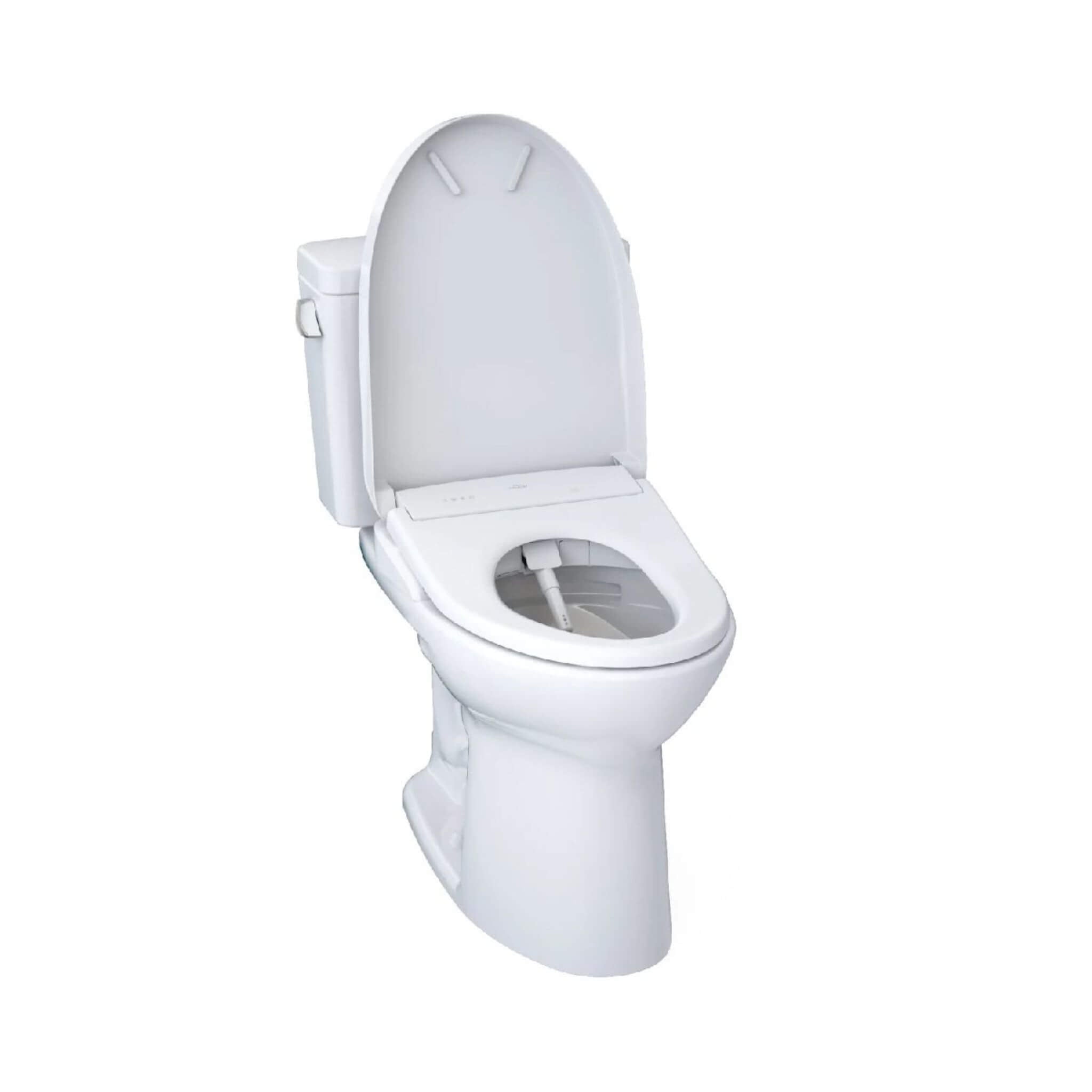 [MW7764736CEGA#01] TOTO Drake 1.28 GPF Elongated Toilet With Washlet S7A Heated Auto Open Bidet Seat (SAK85137)