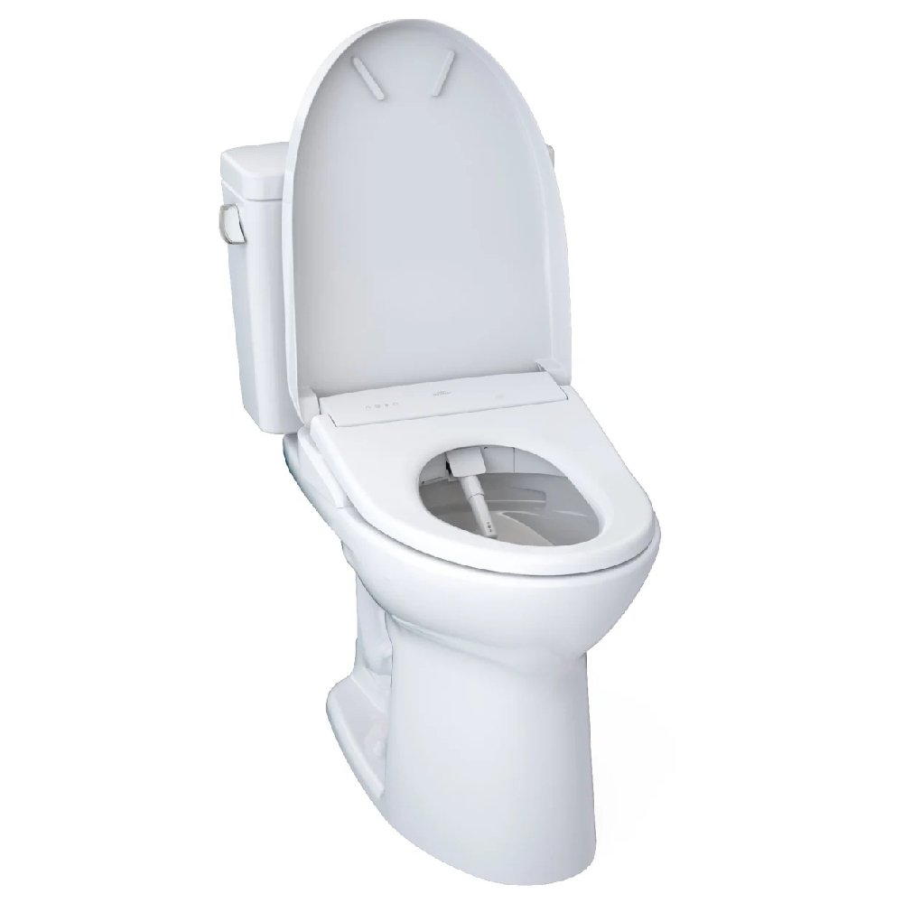 [MW7764736CSFGA#01] TOTO Drake 1.6 GPF Elongated Toilet With S7A Auto Open Bidet Seat And EWater (SAK15280)