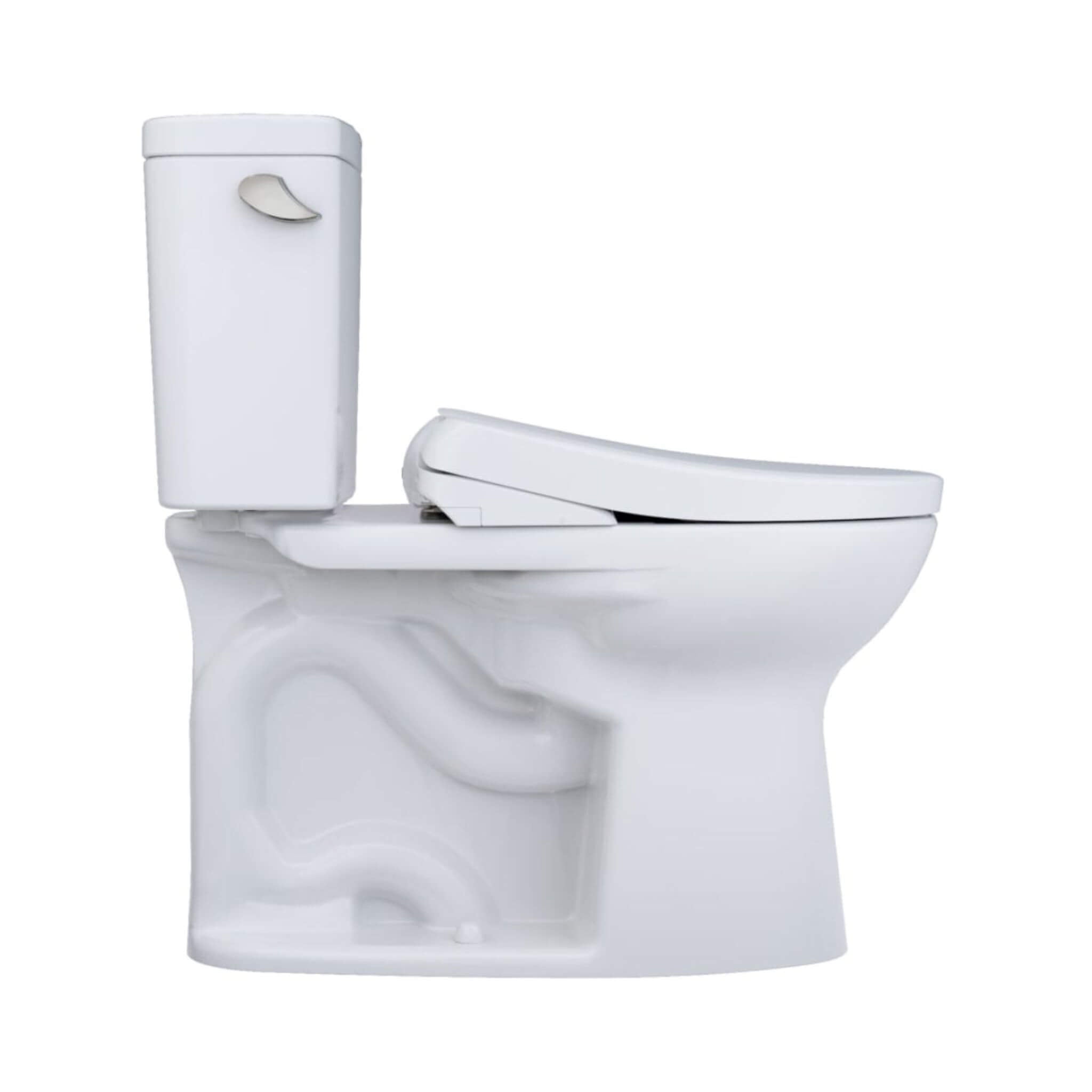 [MW7764736CSG#01] TOTO Drake 1.6 GPF RH Washlet Elongated Bidet Toilet Seat With S7A Auto Open/Close Bidet Seat (SAK75906)