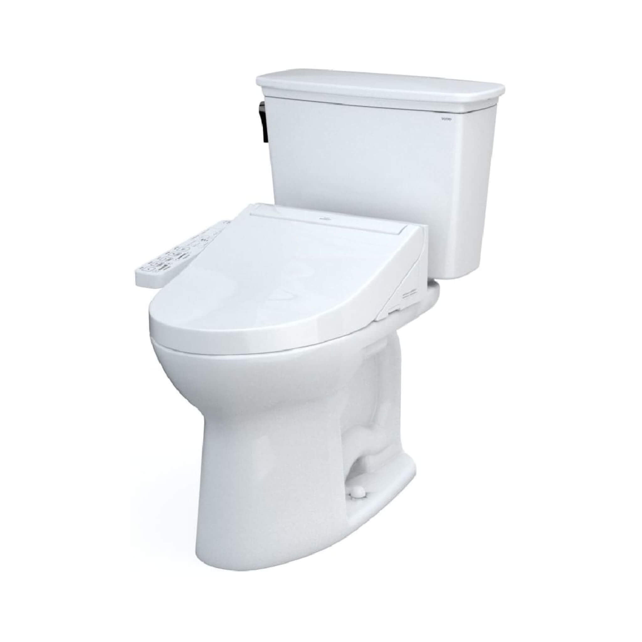 [MW7863074CEFG.10#01] TOTO Drake Washlet C2 With 1.28 GPF Universal Height Bidet Toilet (SAK70451)