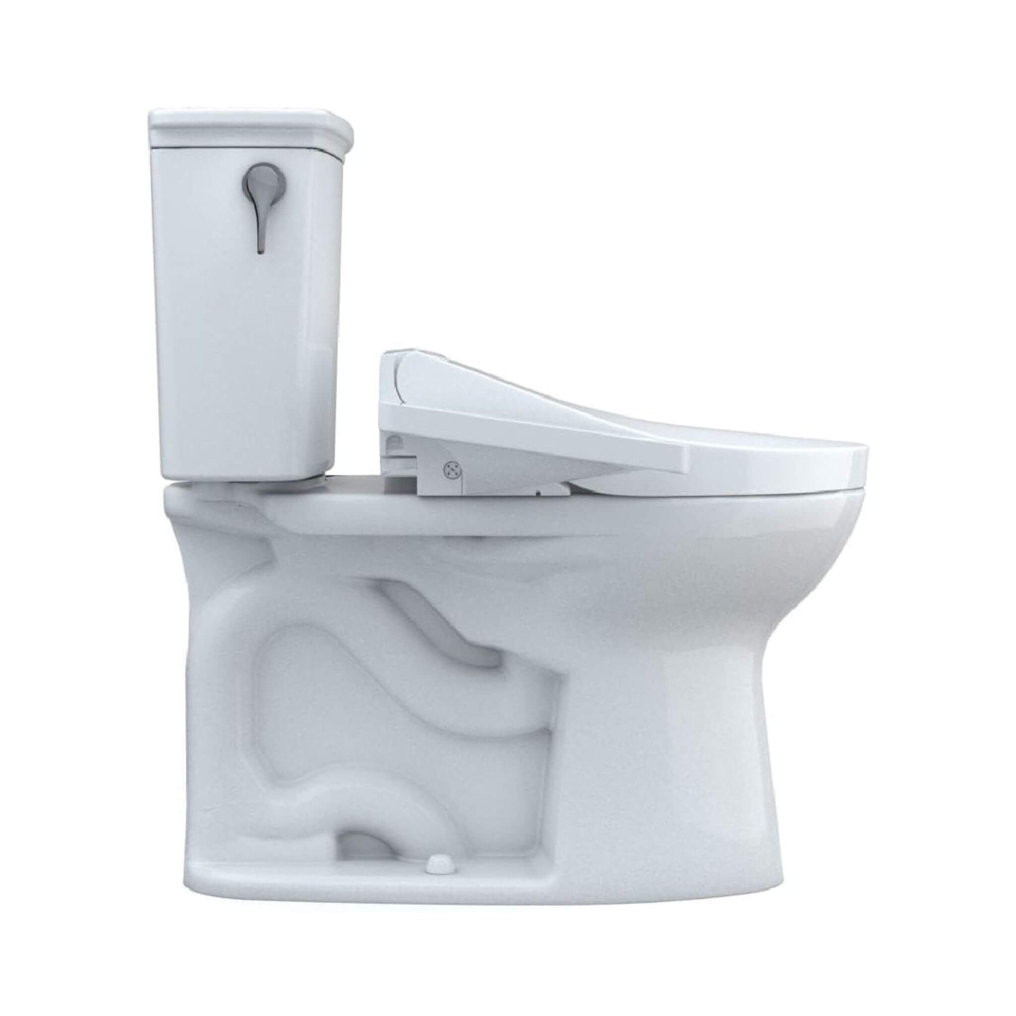[MW7863074CEFG.10#01] TOTO Drake Washlet C2 With 1.28 GPF Universal Height Bidet Toilet (SAK70451)